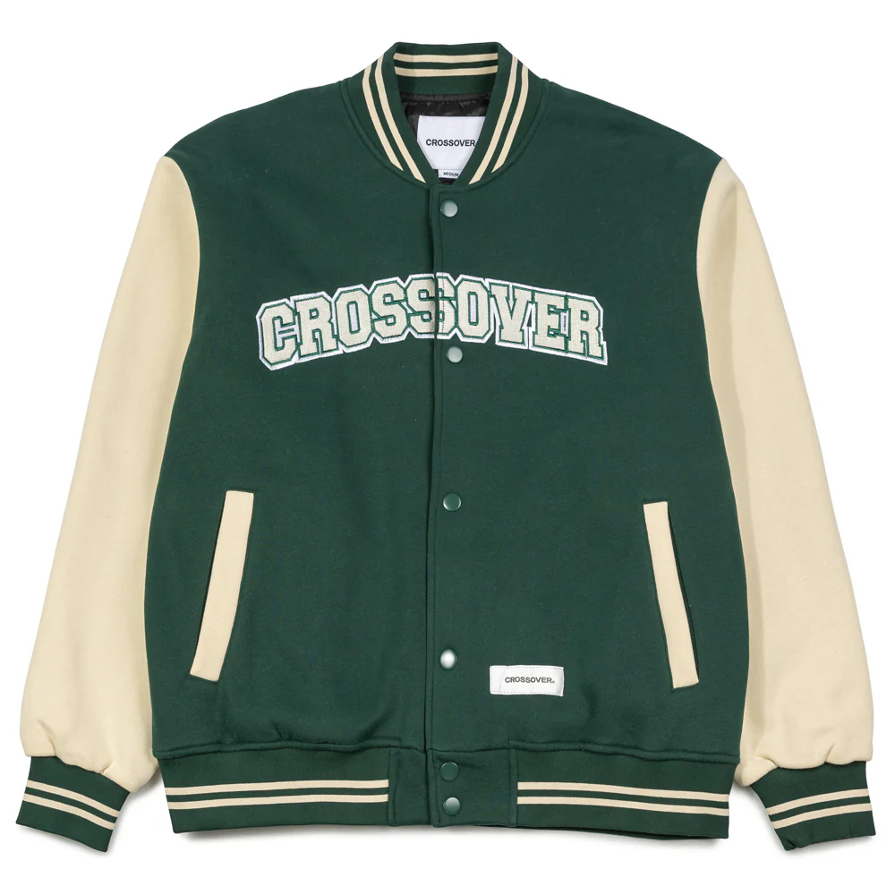 Daily Dazed Varsity Jacket | Green