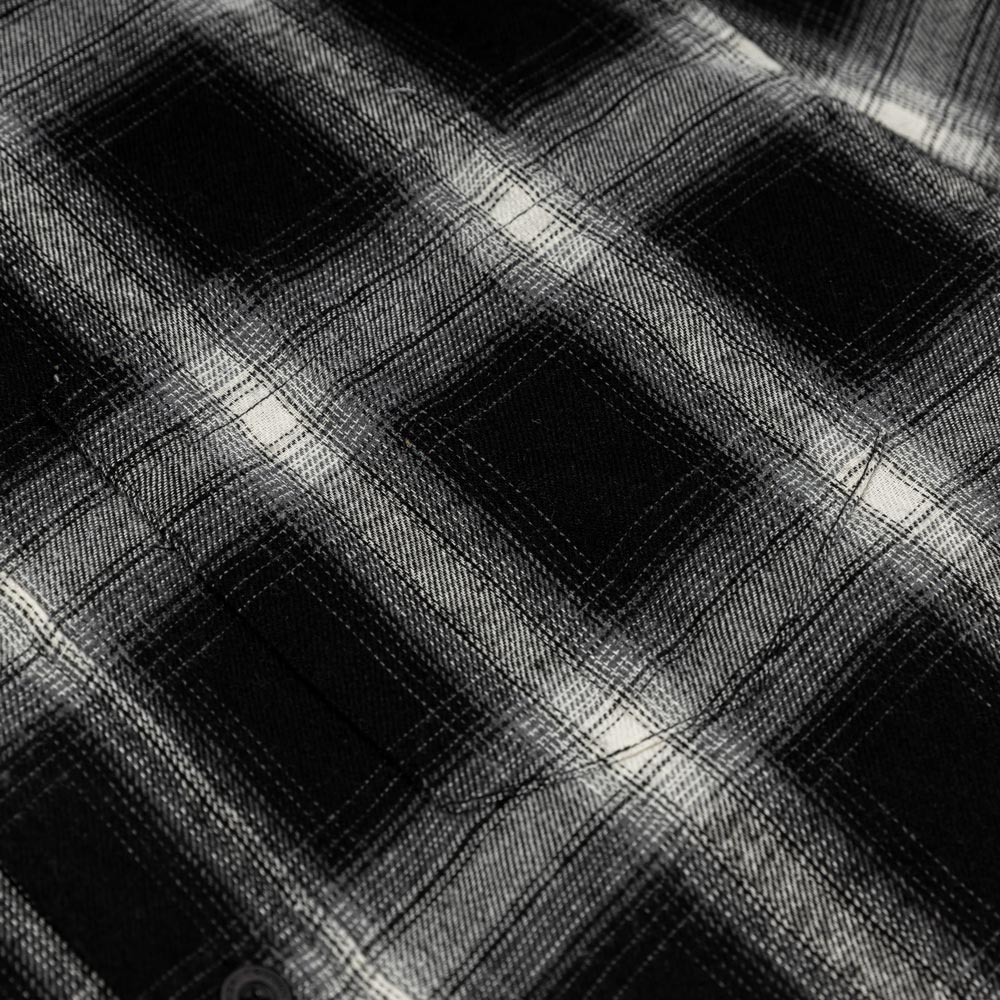 Daily Kurt Checked L/S Shirt | Black - Image 3