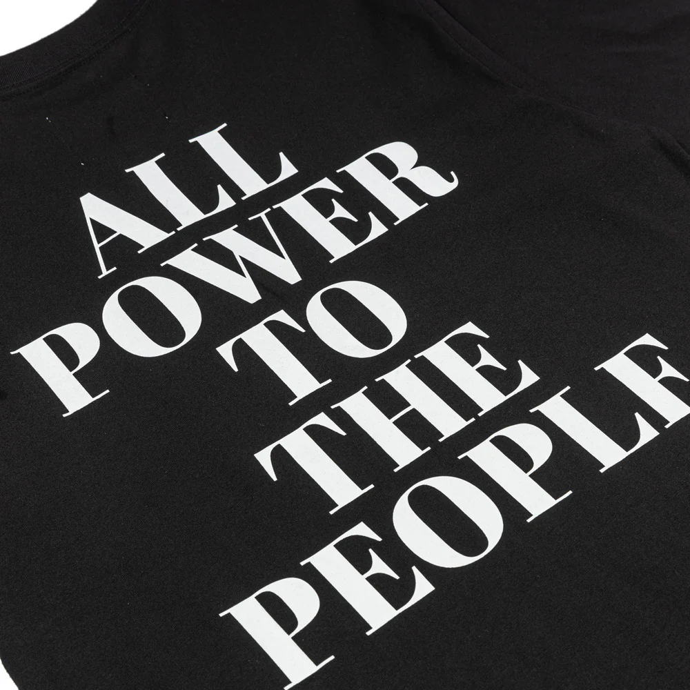 Daily Power To People Tee | Black - Image 3