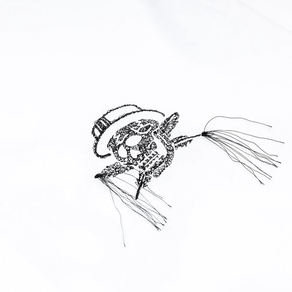 Daily SBVRT Stitched Tee | White - Image 3