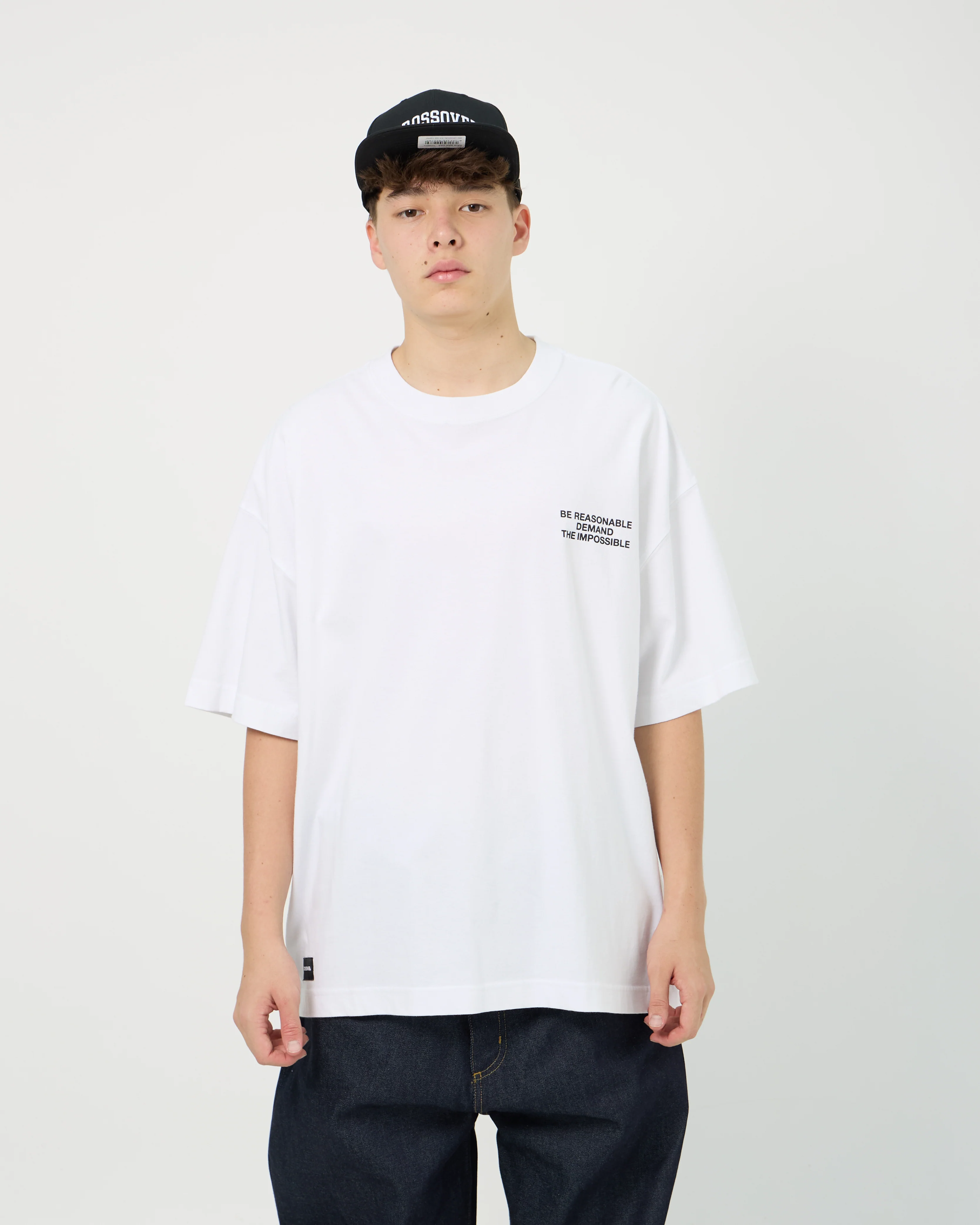 Demand The Impossible Tee | White - Image 4