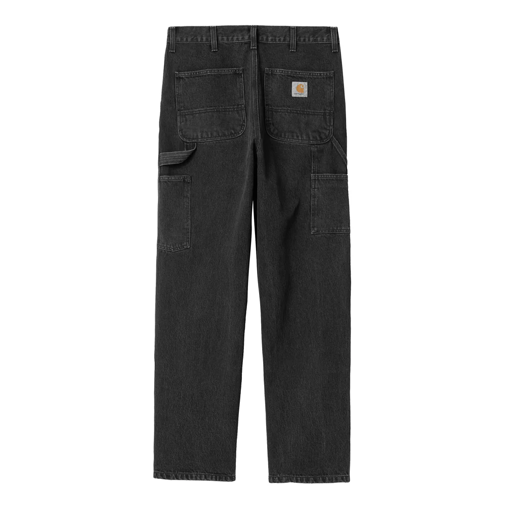 Double Knee Pant | Black (stone washed) - Image 2
