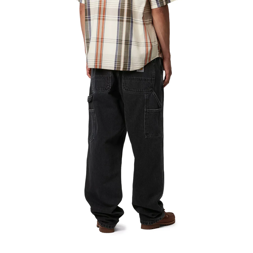 Double Knee Pant | Black (stone washed) - Image 4