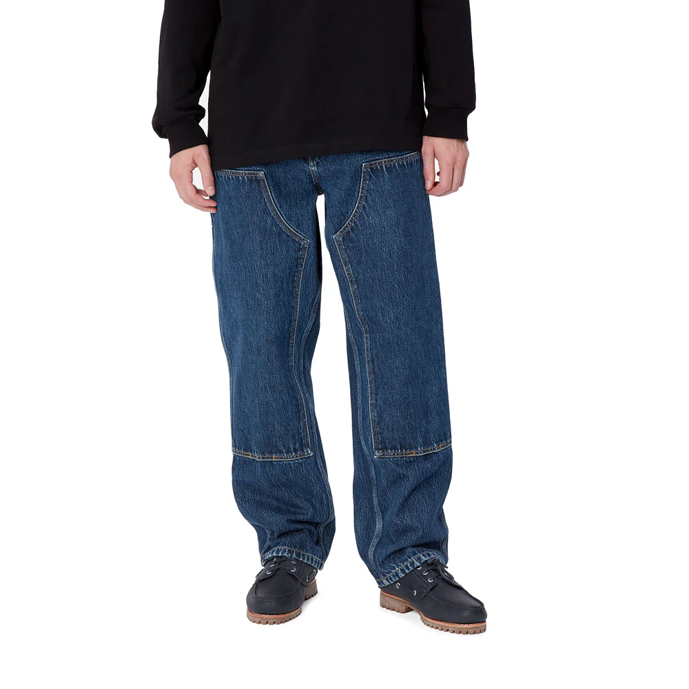 Double Knee Pant | Blue (stone washed) - Image 3