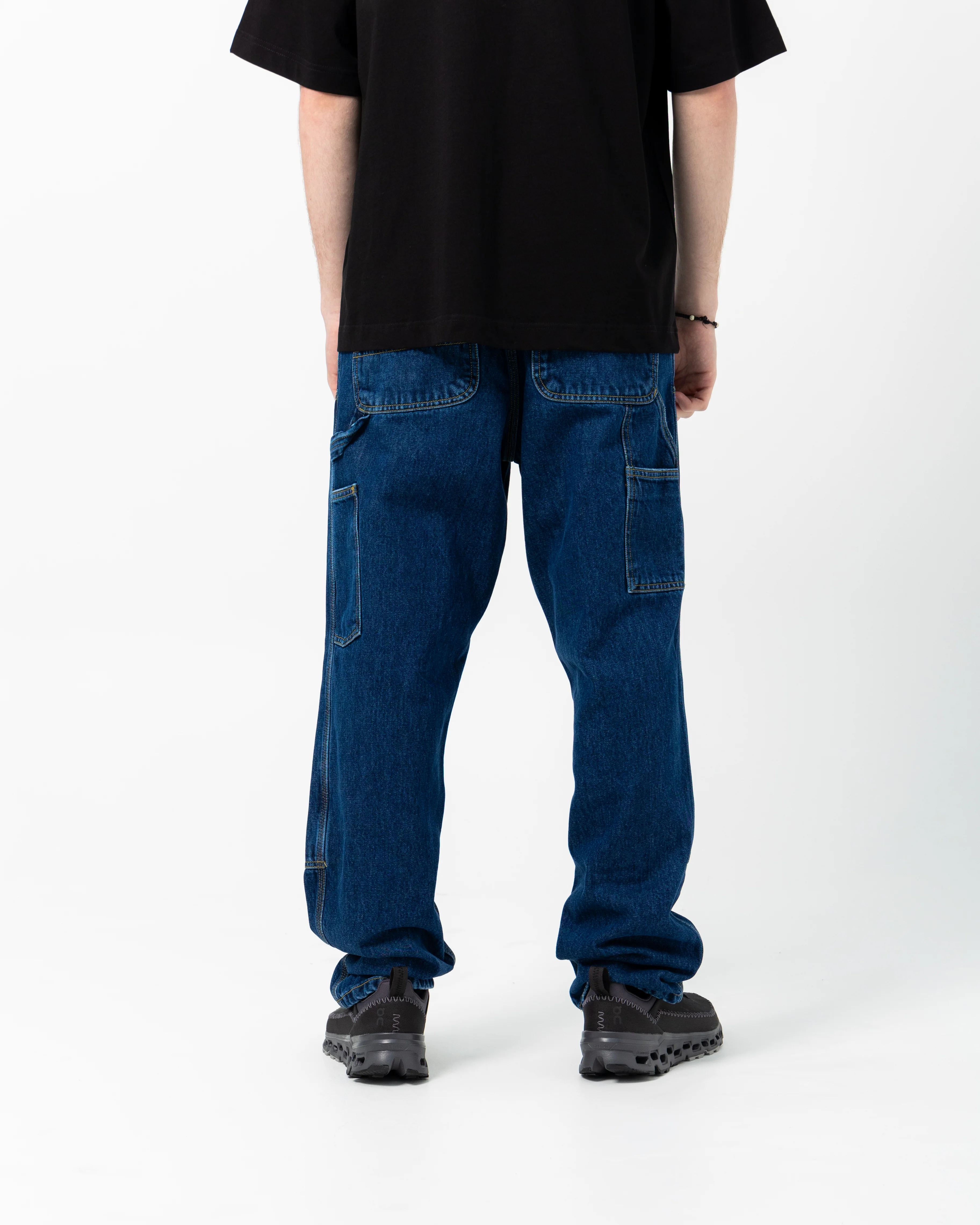 Double Knee Pant | Blue (stone washed) - Image 5