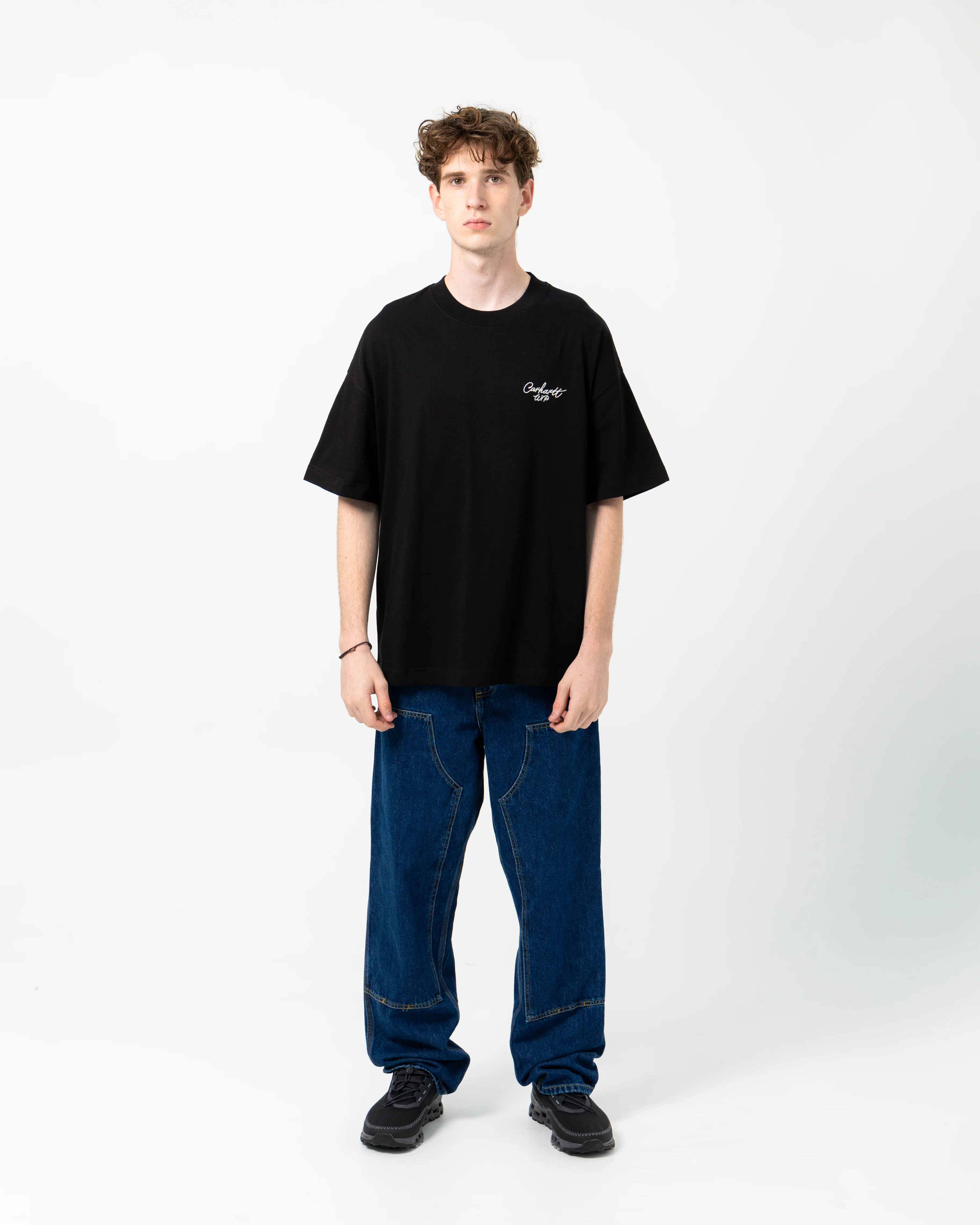 Double Knee Pant | Blue (stone washed) - Image 7