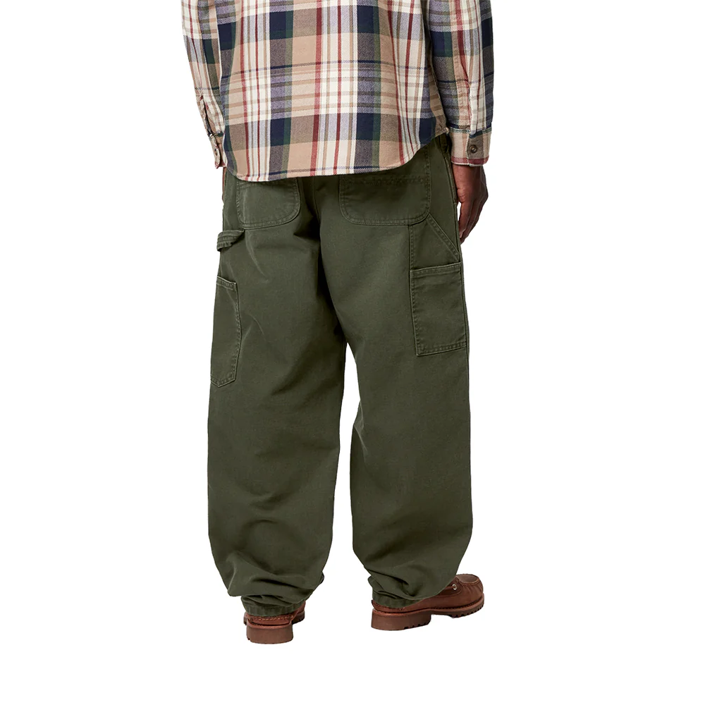 Double Knee Pant | Olive (Stone canvas) - Image 4
