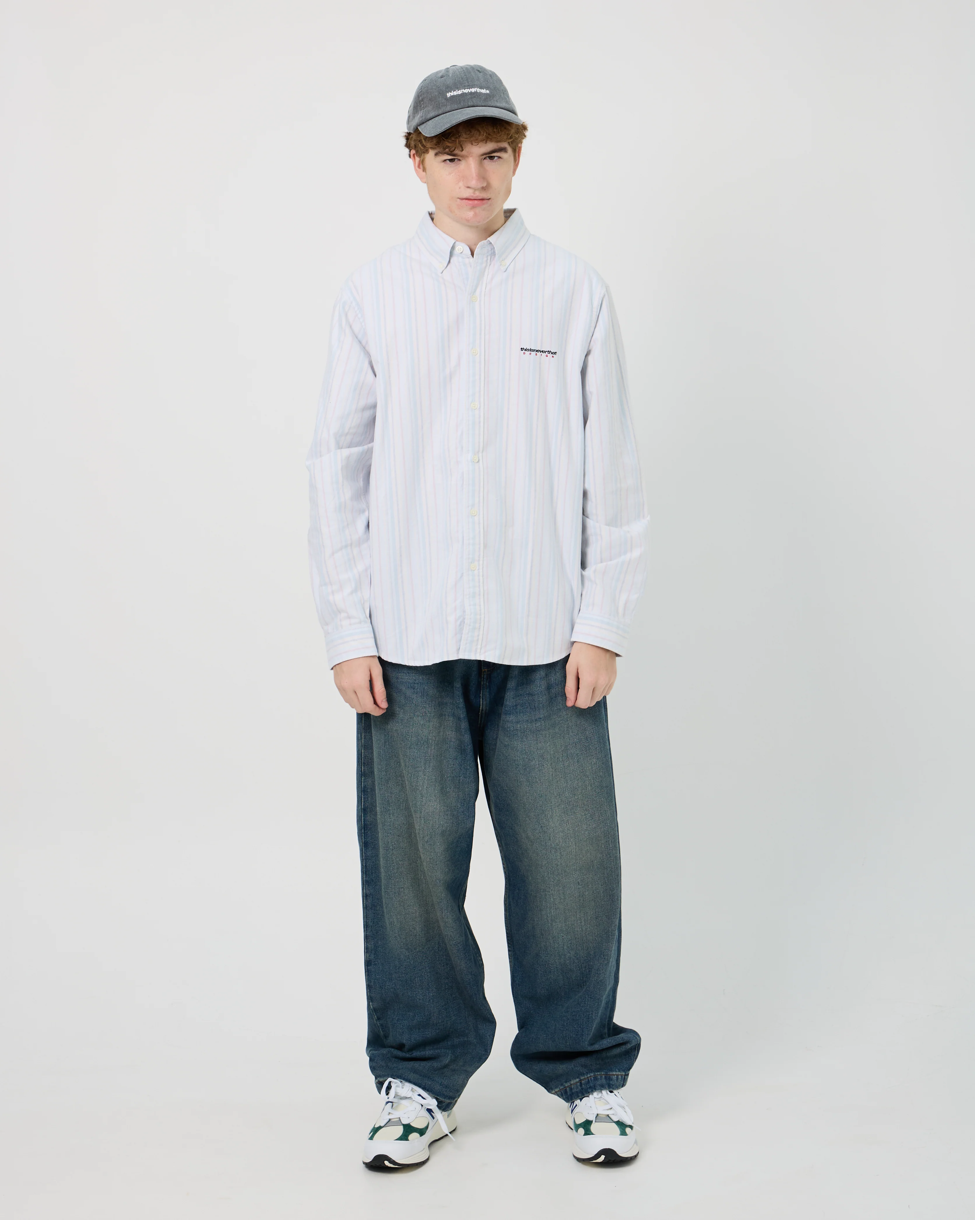 DSN Oxford L/S Shirt | Mint - Image 7