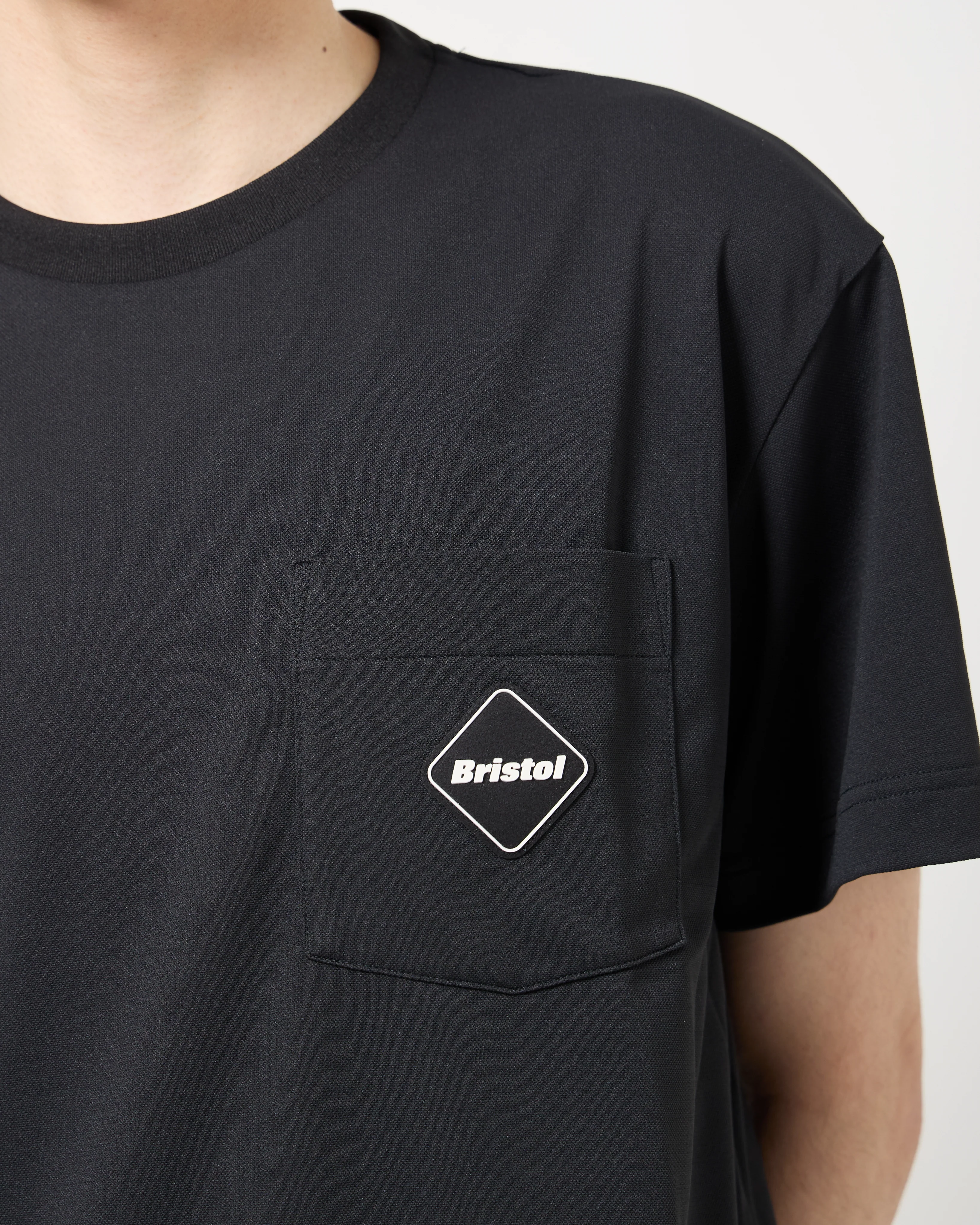 Emblem Pocket Tee | Black - Image 6