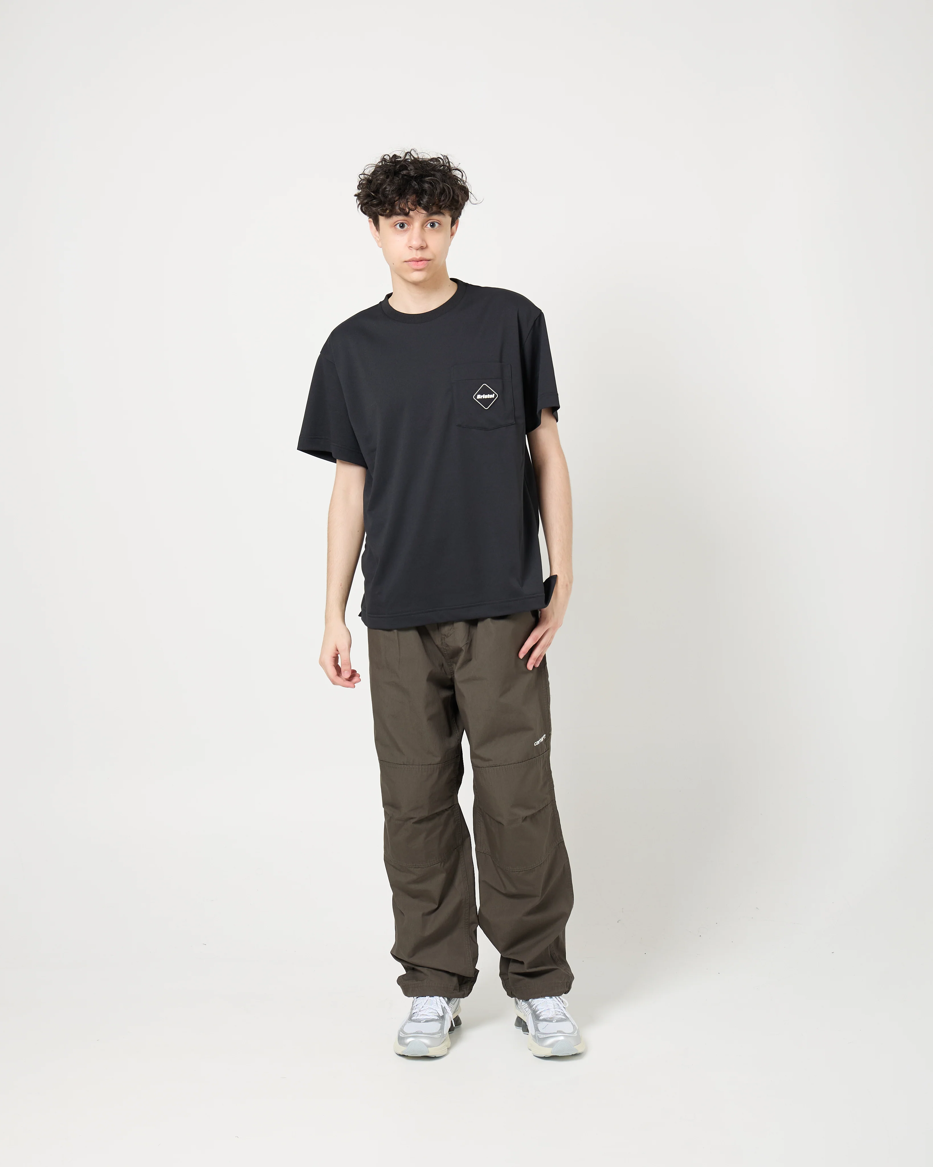 Emblem Pocket Tee | Black - Image 7