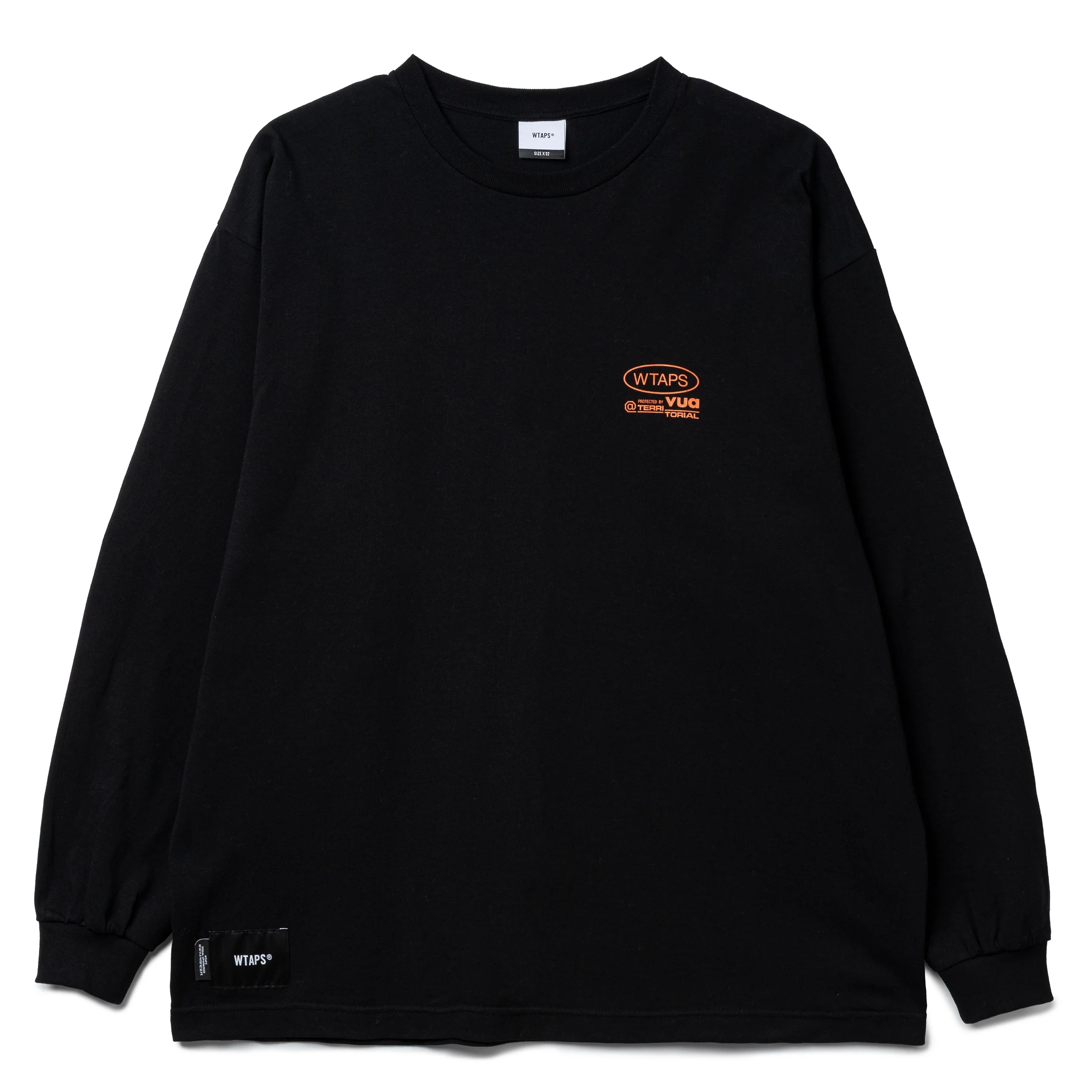 EX51 Sneak Protected By / LS / Cotton | Black - Image 2