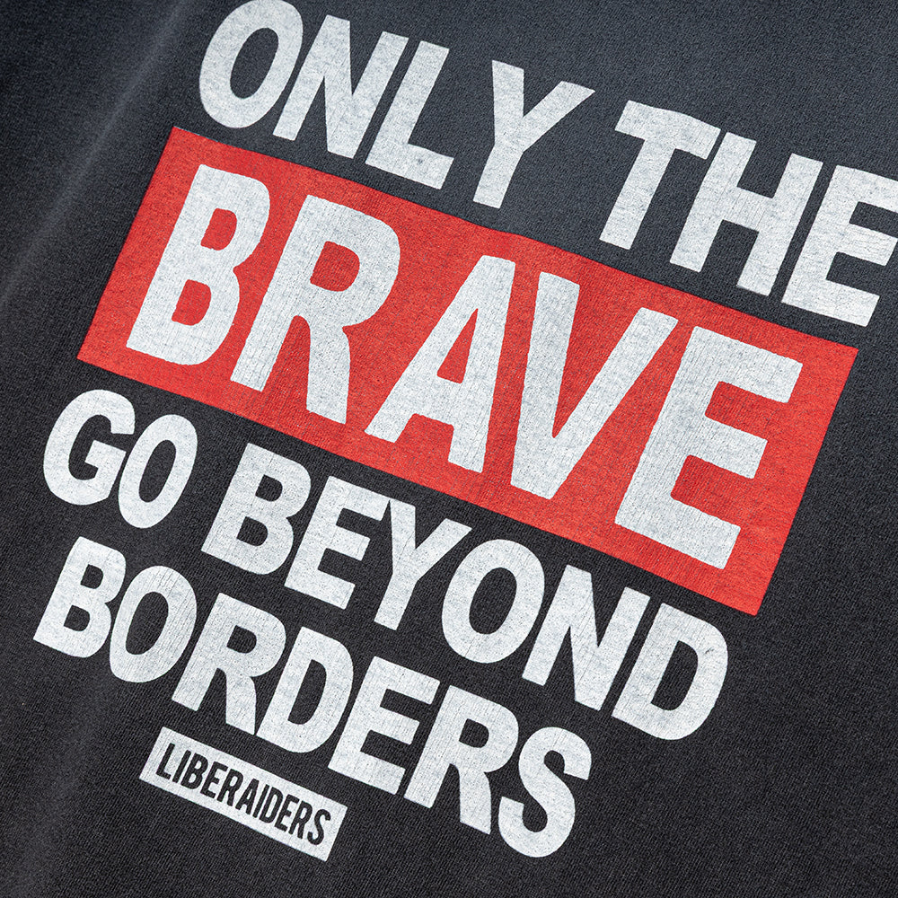 Faded Brave Tee | Black - Image 3