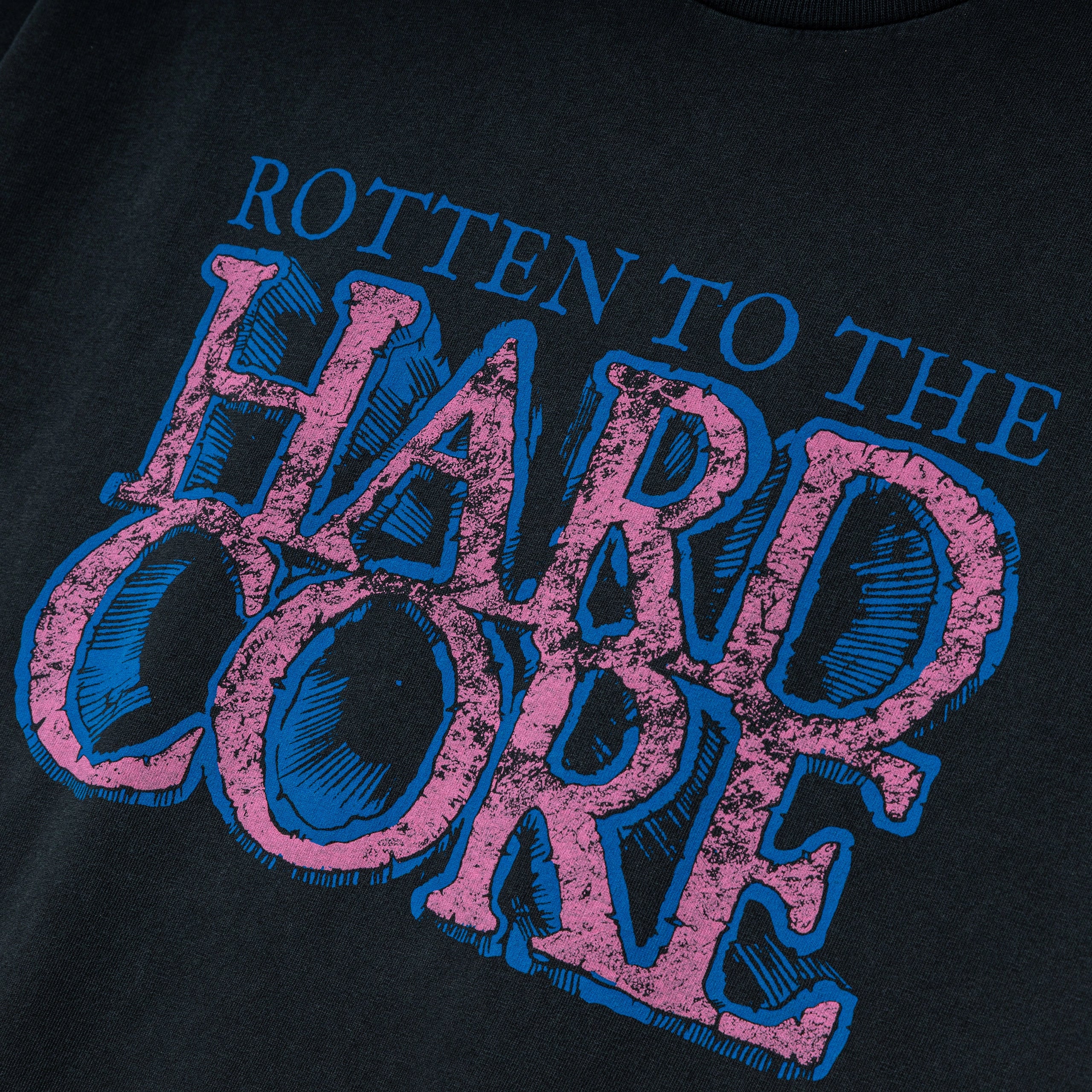 Faded Hardcore Tee | Black - Image 3