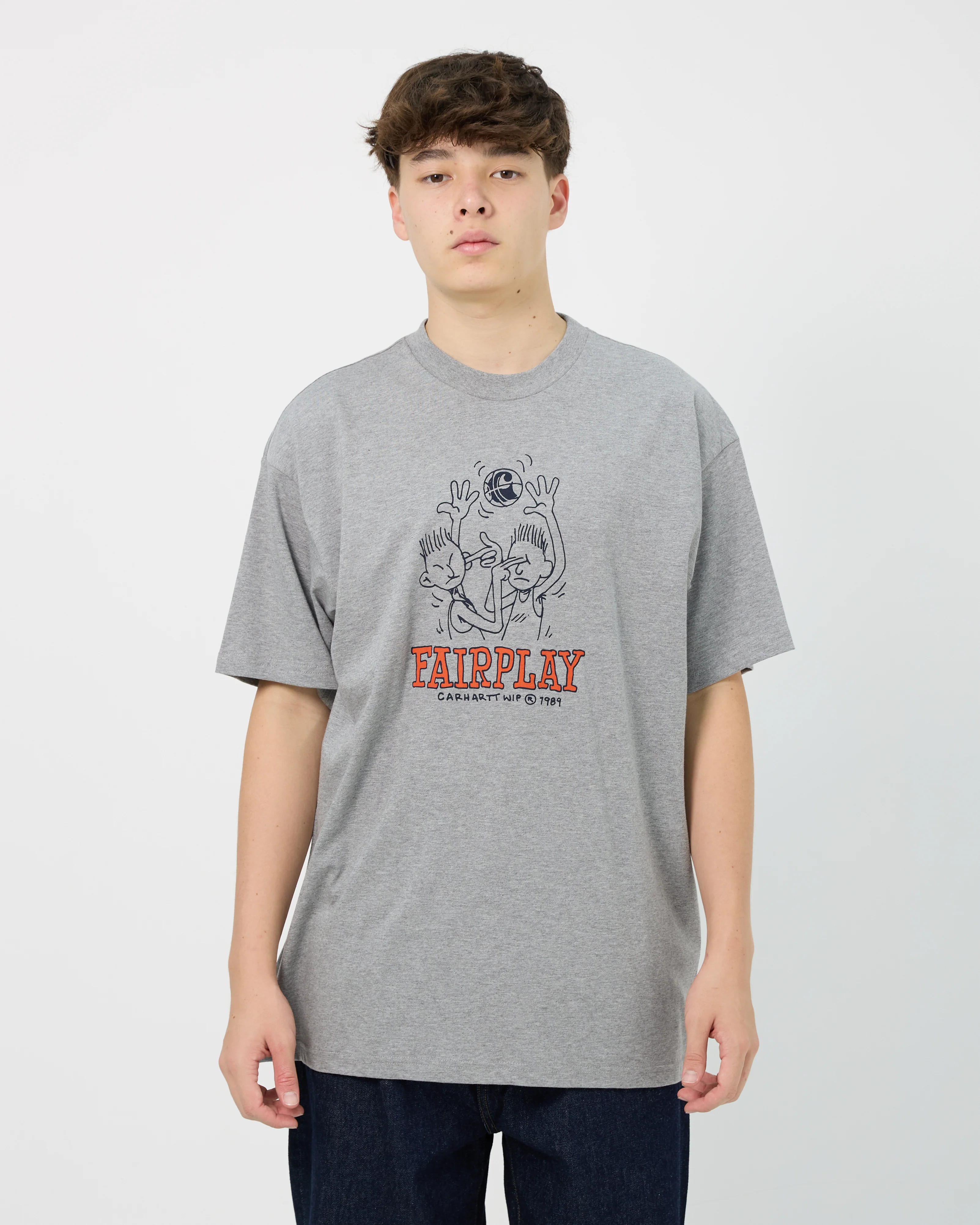 Fairplay Tee | Grey Heather - Image 3