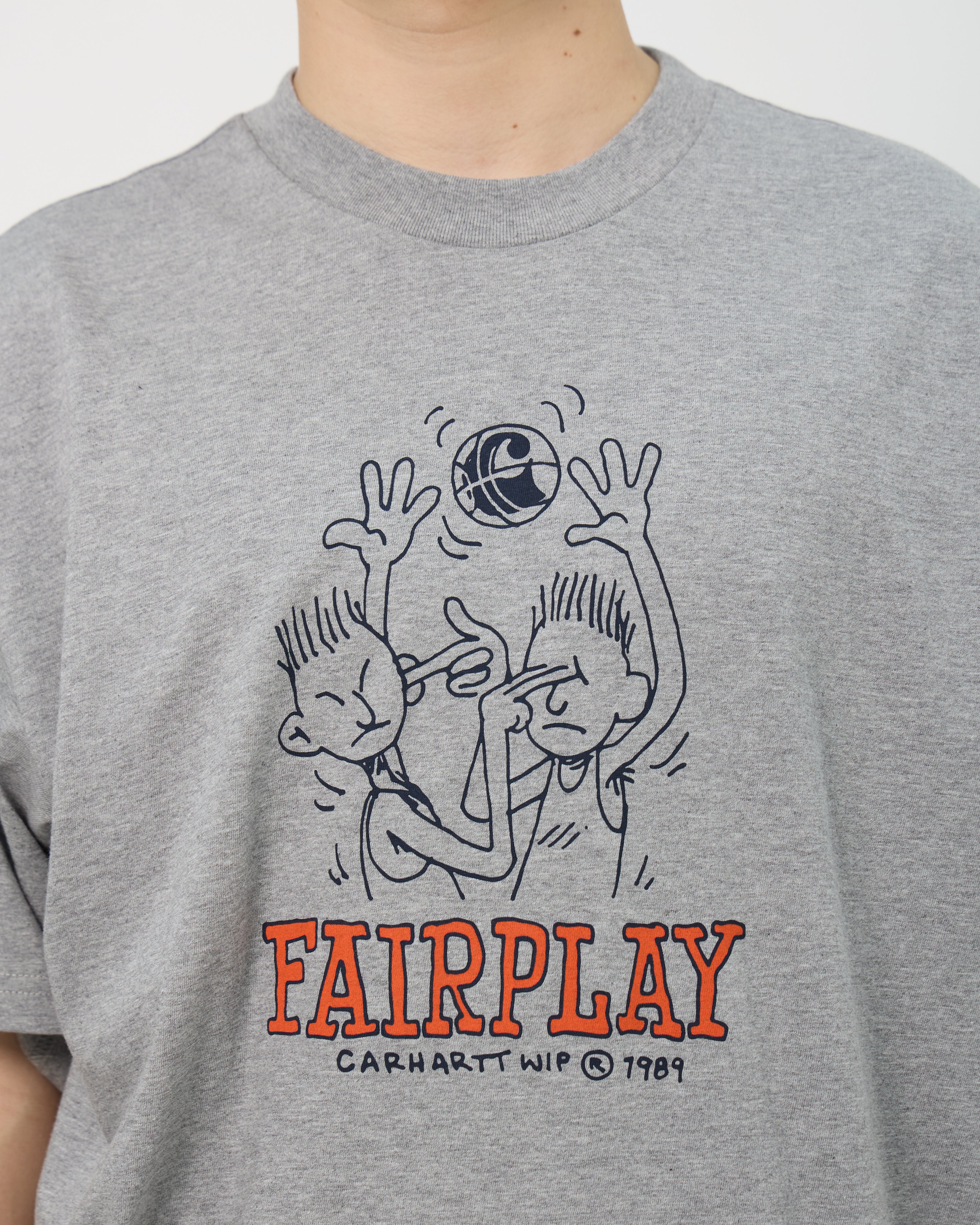 Fairplay Tee | Grey Heather - Image 5