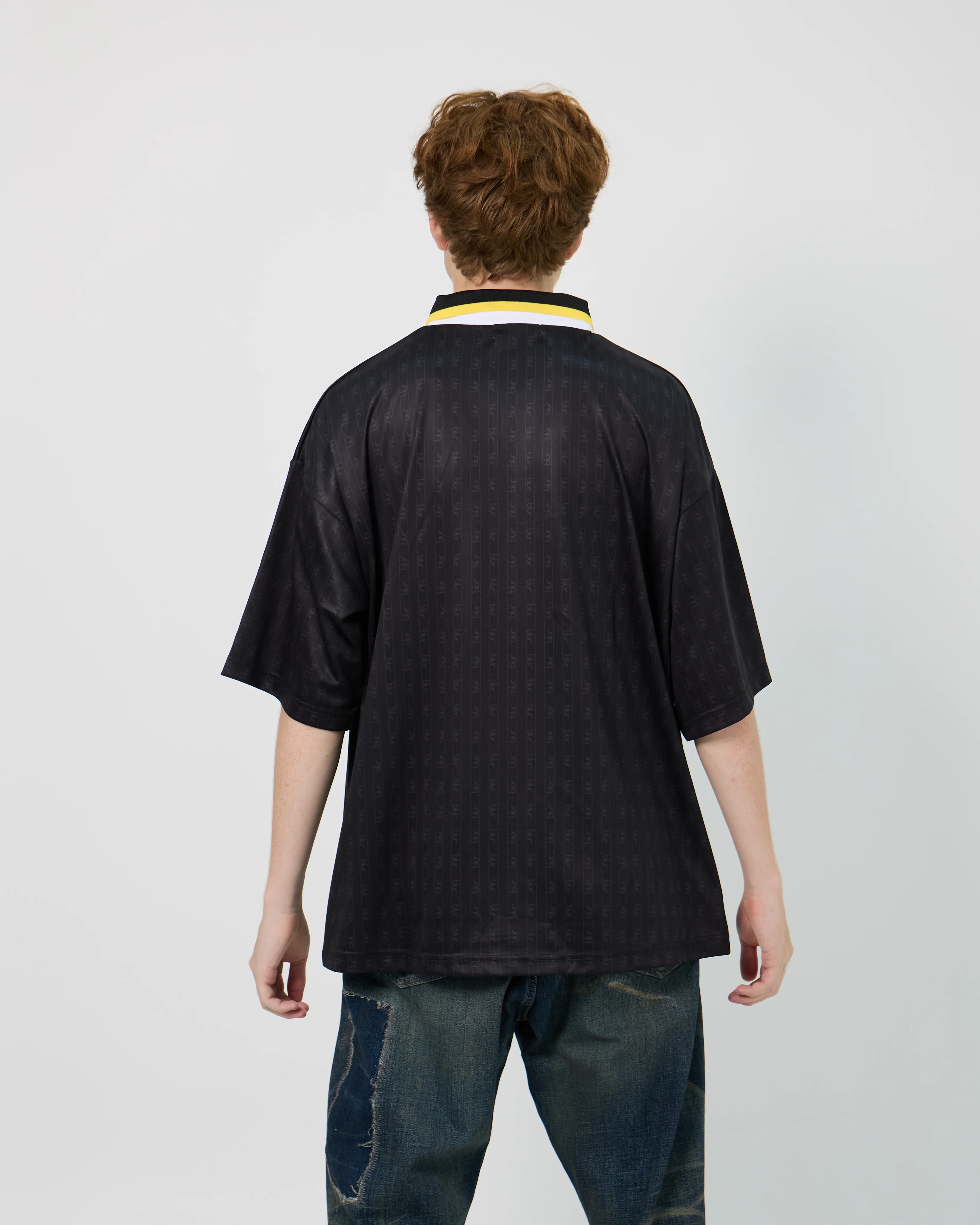 Flagstuff x Blur Soccer Shirt | Black - Image 5