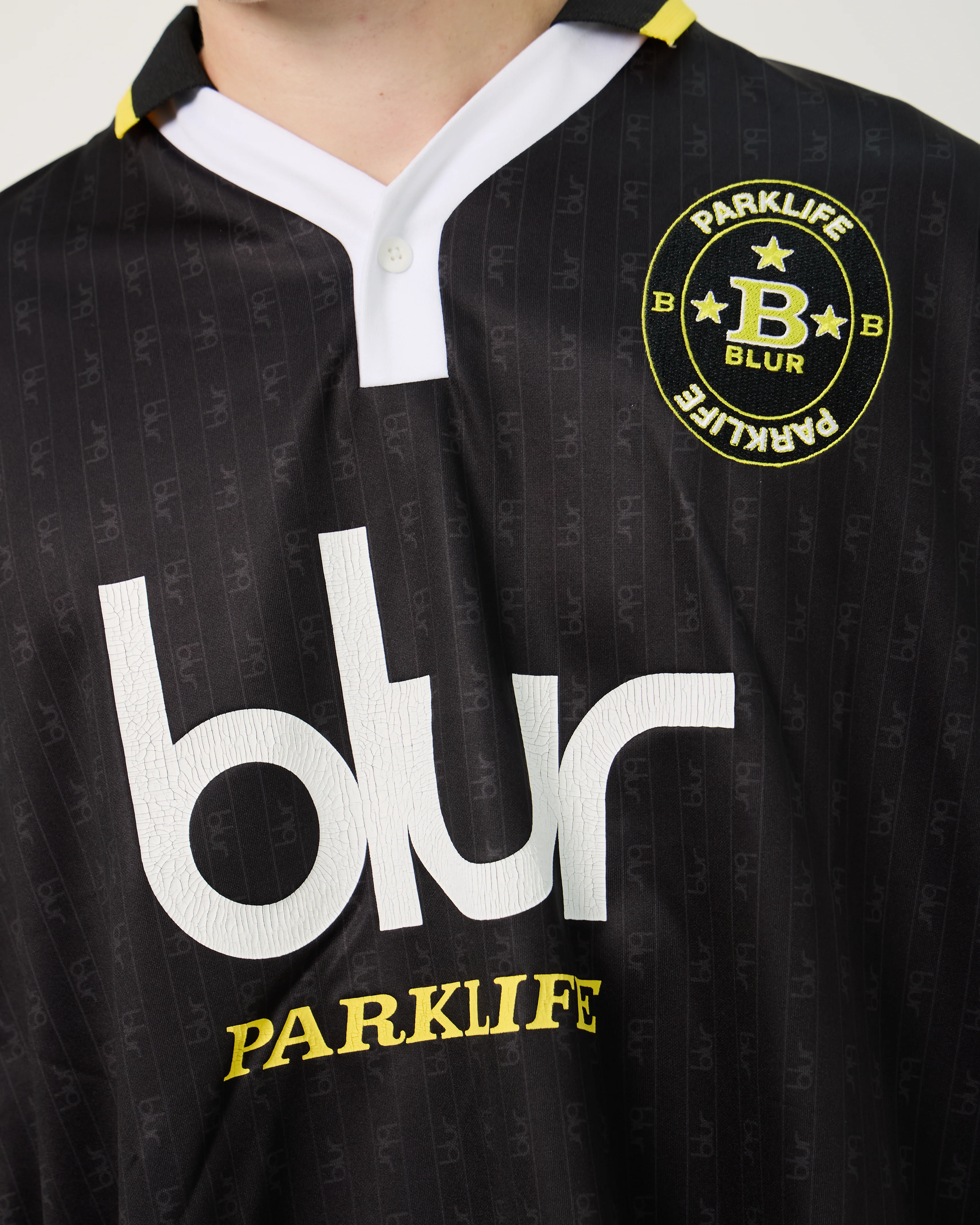 Flagstuff x Blur Soccer Shirt | Black - Image 6
