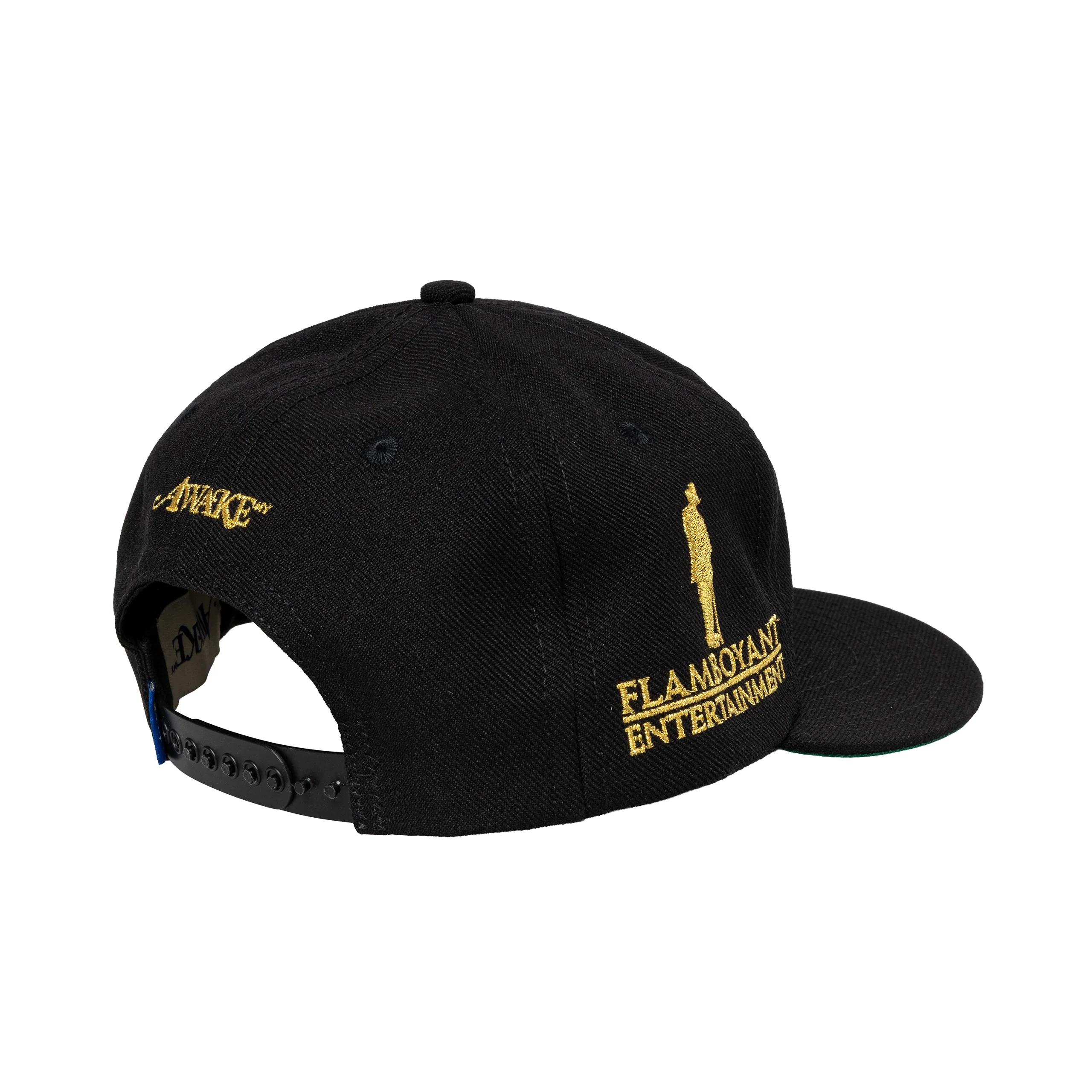 Awake NY x Big L Flamboyant Ent 6 Panel Snapback | Black - Image 3