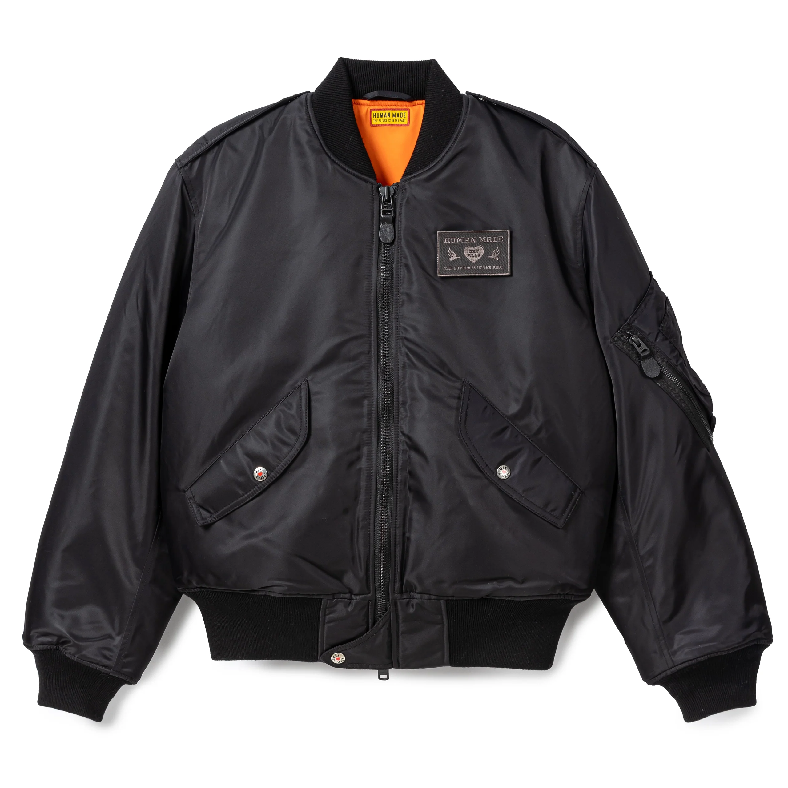 Flight Jacket | Black - Image 2