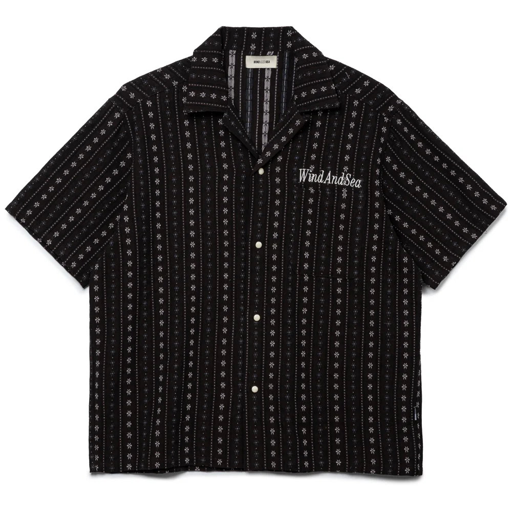 Flower Pattern Shirt | Brown
