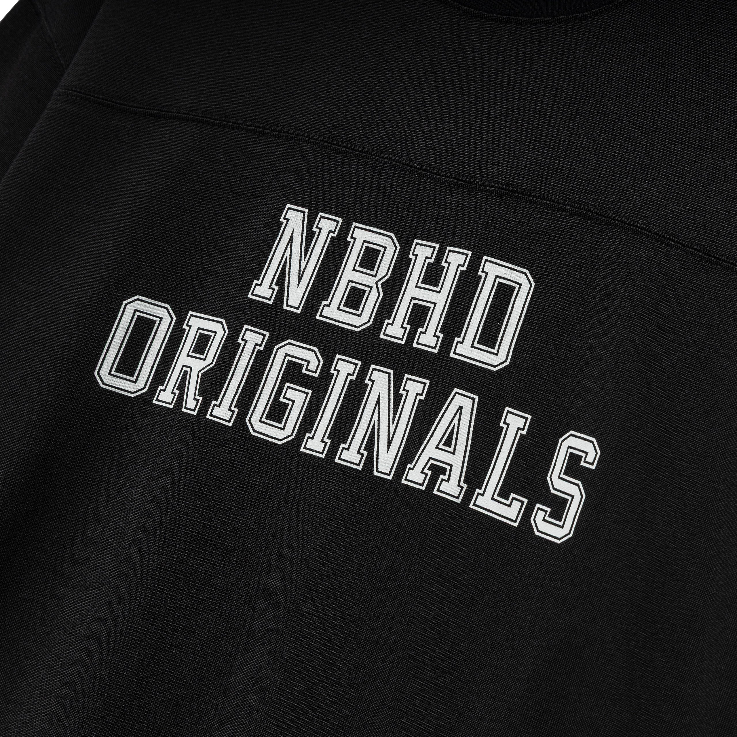 Football L/S Tee | Black - Image 3