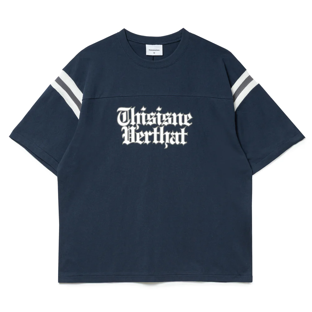 Football Tee | Navy