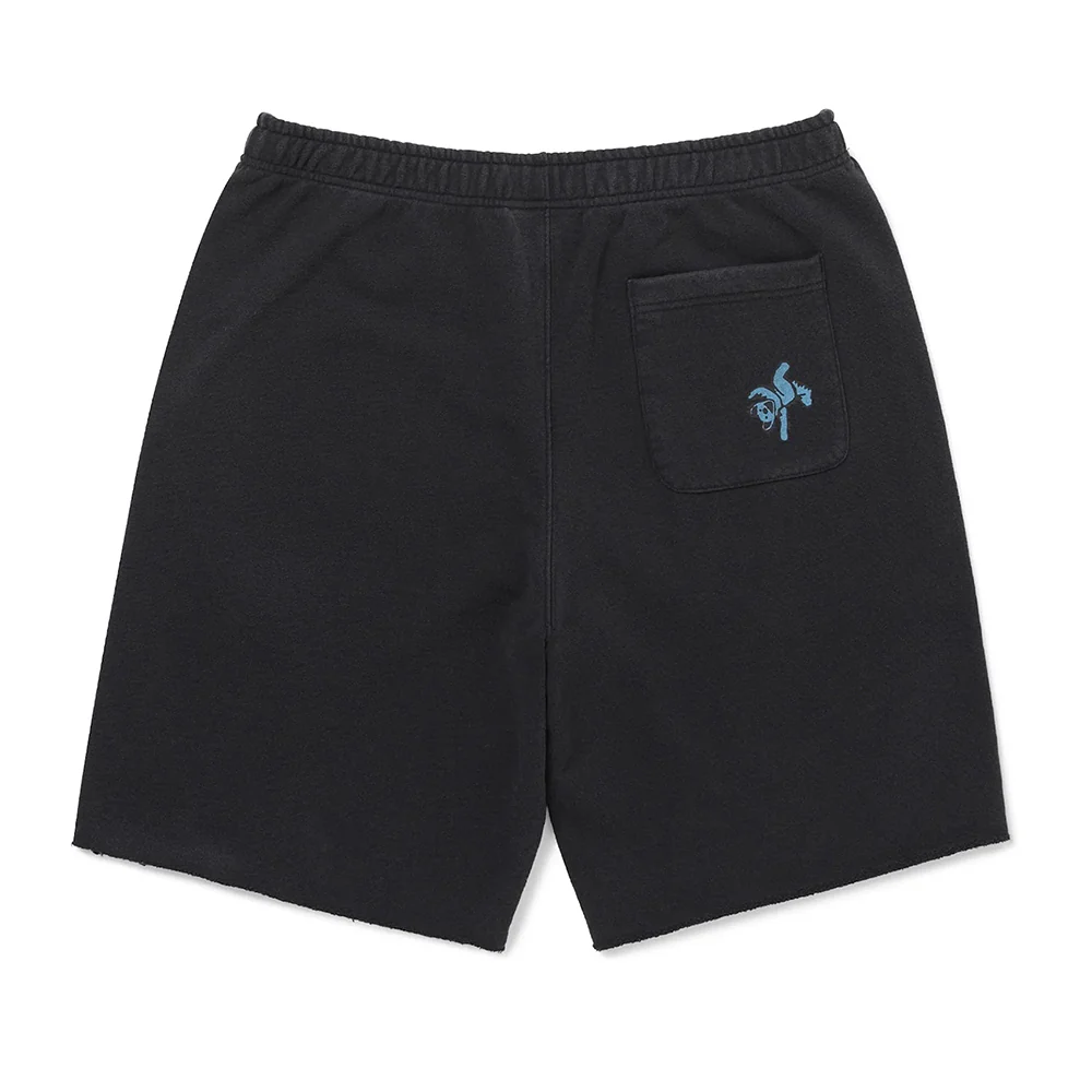 GD Ol' Dancing Bears Washed Sweat Short | Off Black - Image 2
