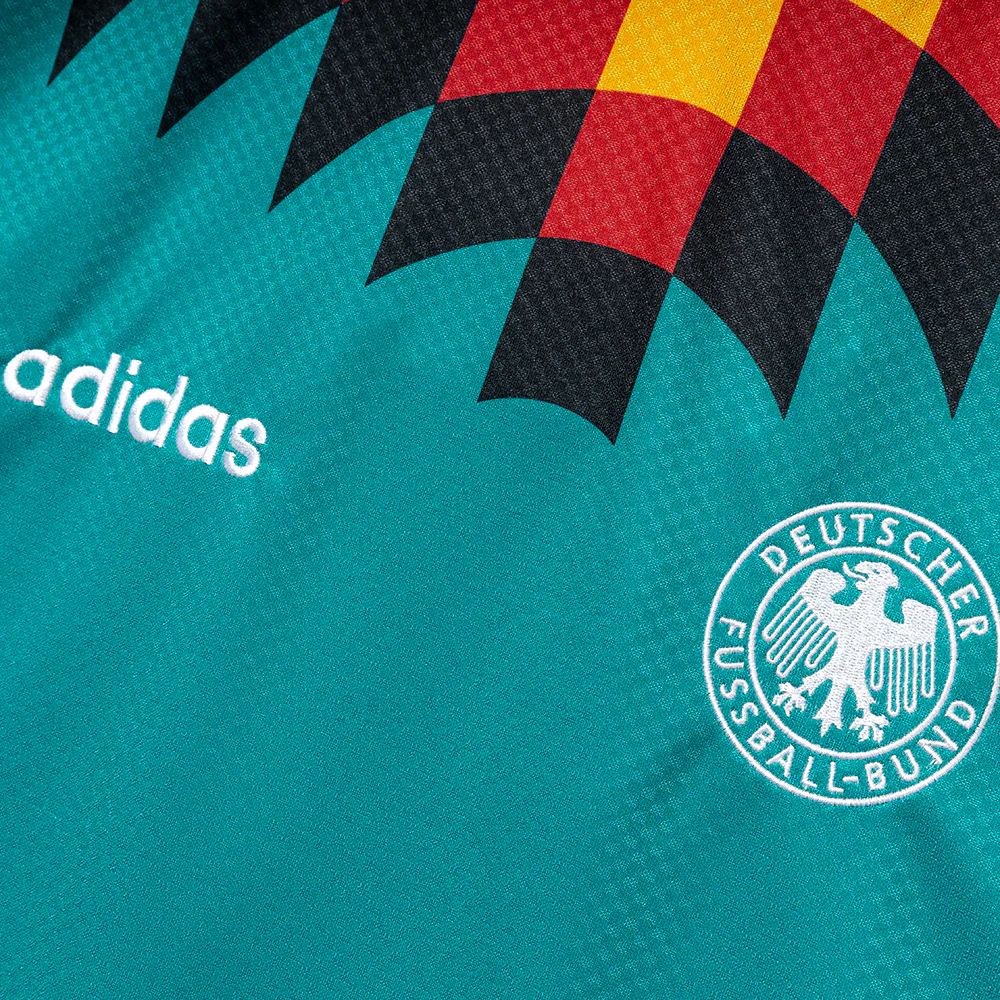 Germany 1994 Away Jersey | Power Green - Image 3