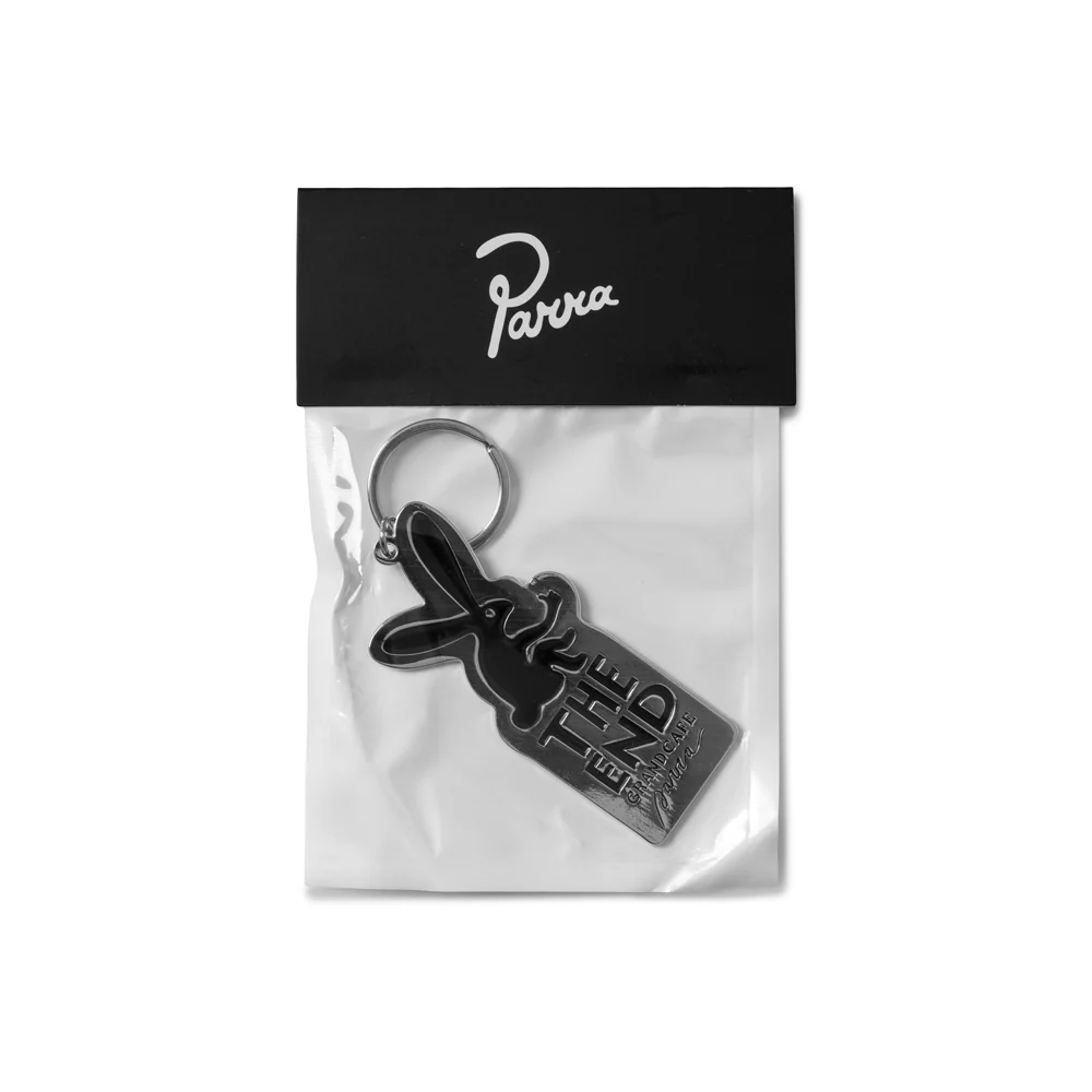 Grand Cafe Bunny Key Chain | Black - Image 2