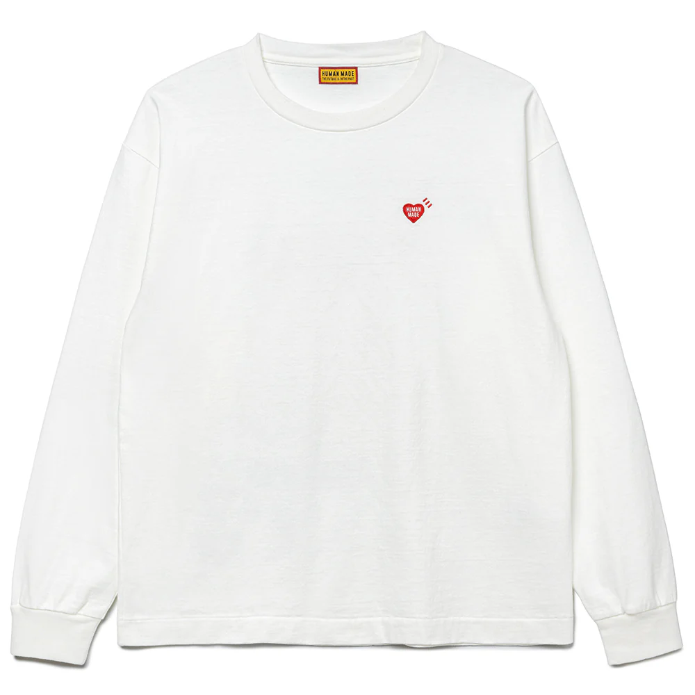 Graphic L/S Tee | White - Image 2