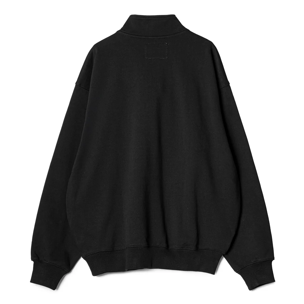 Half Zip Sweater | Black - Image 2