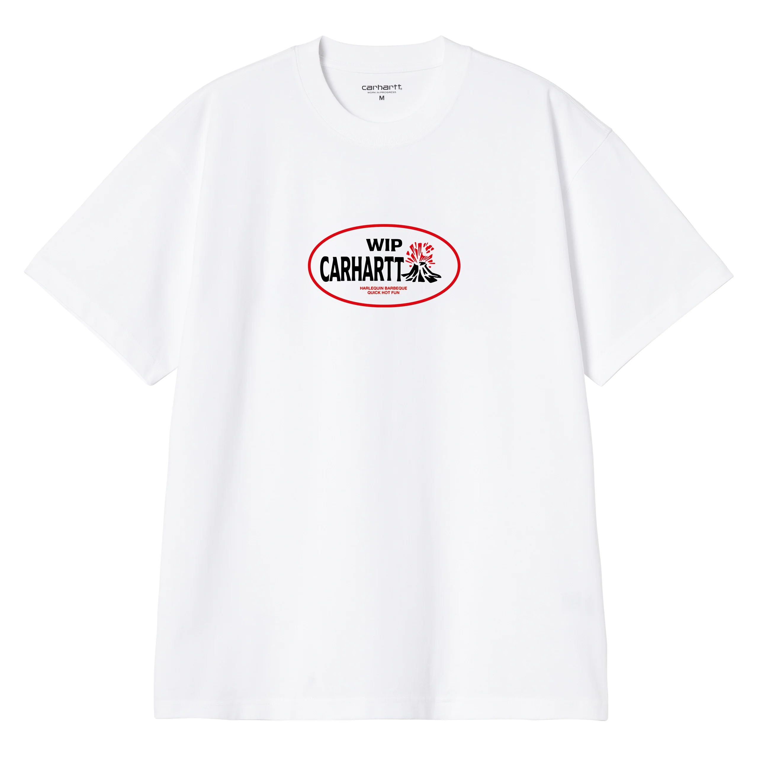 Harlequin BBQ Tee | White - Image 2