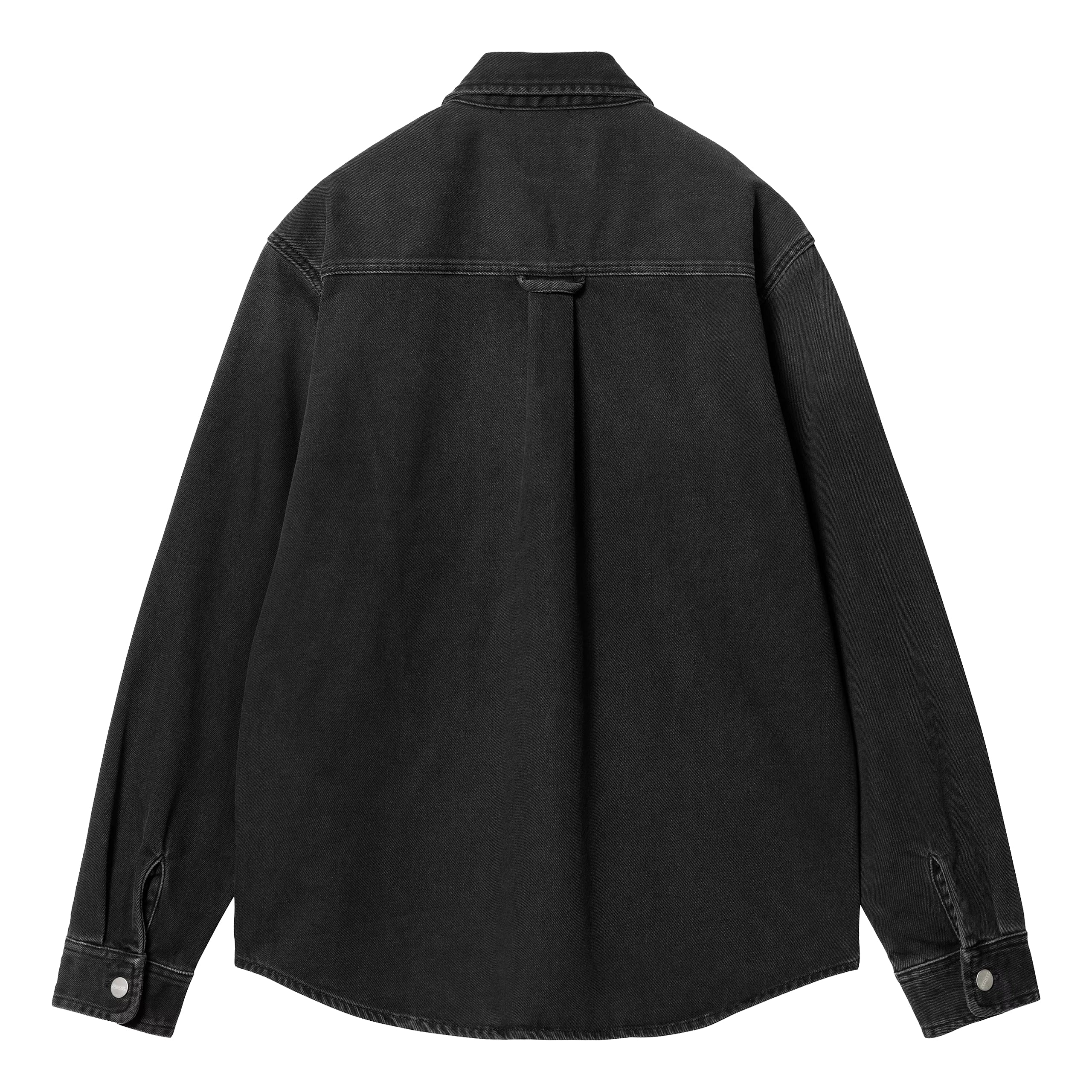 Harvey Shirt Jac | Black Dark Used Wash - Image 2