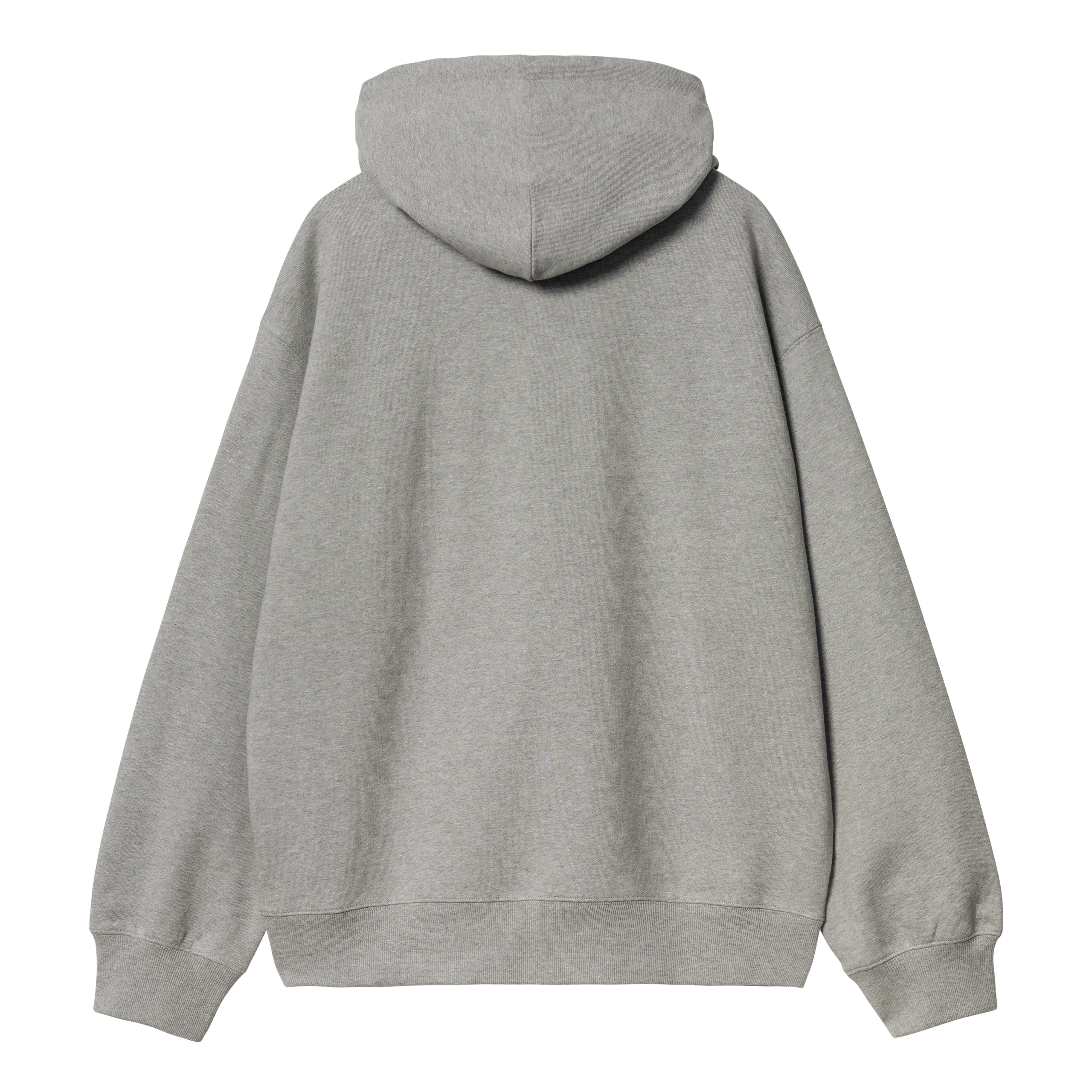 Hooded Flaming Ducks Sweatshirt | Grey Heather - Image 2