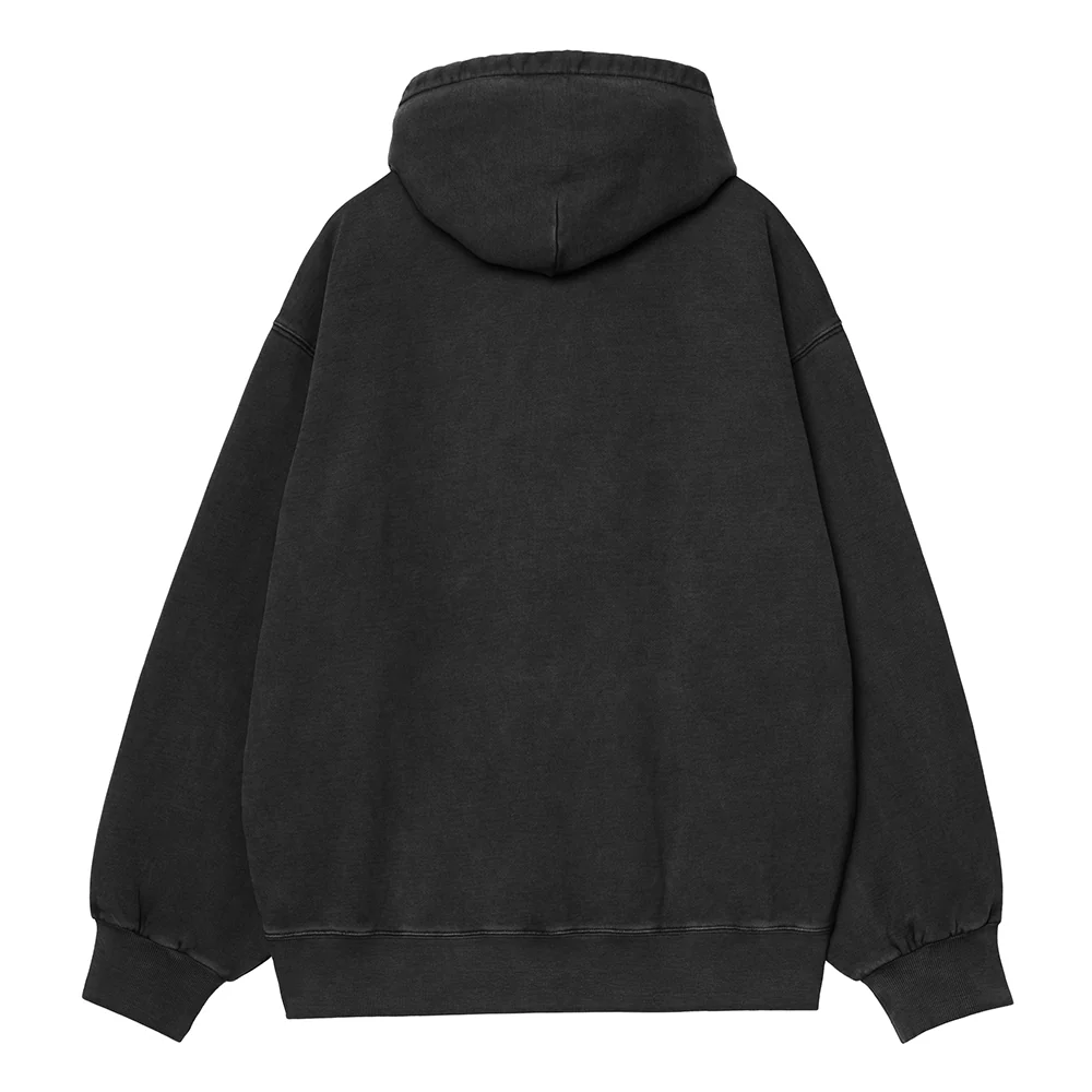 Hooded Vista Sweatshirt | Black (Garment dyed) - Image 2