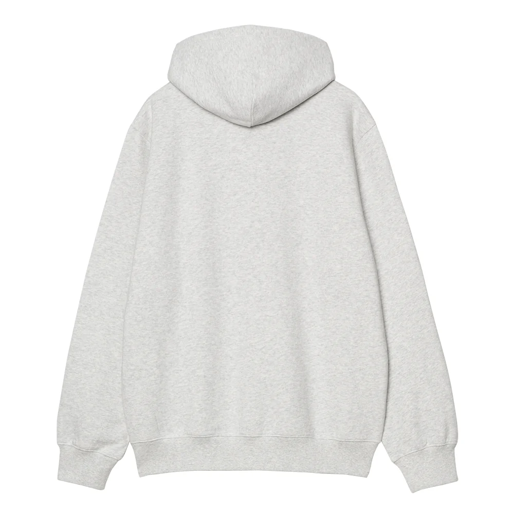Hooded Wild Dog Sweatshirt | Ash Heather - Image 2