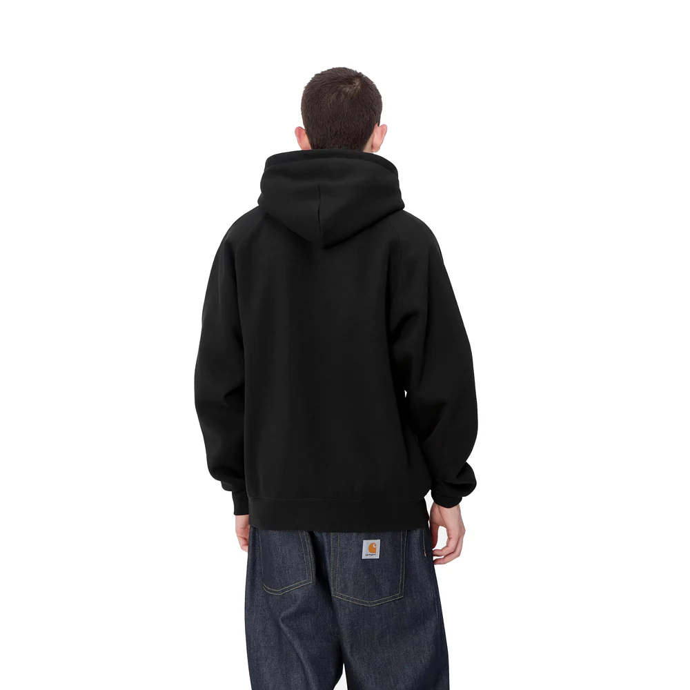Hooded Yute Sweatshirt | Black - Image 4