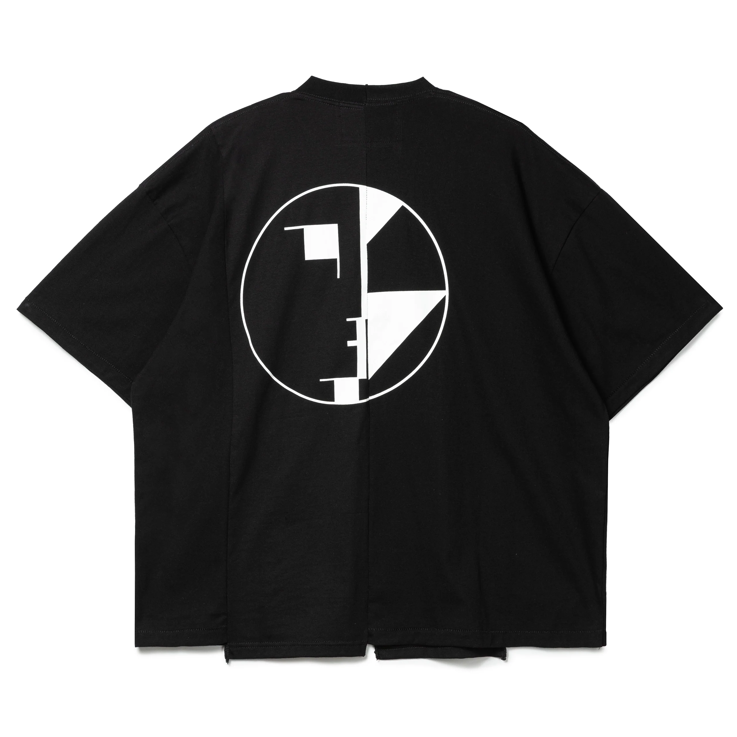 Hybrid Creatures V.2 Face Reconstructed OS Tee | Black - Image 2