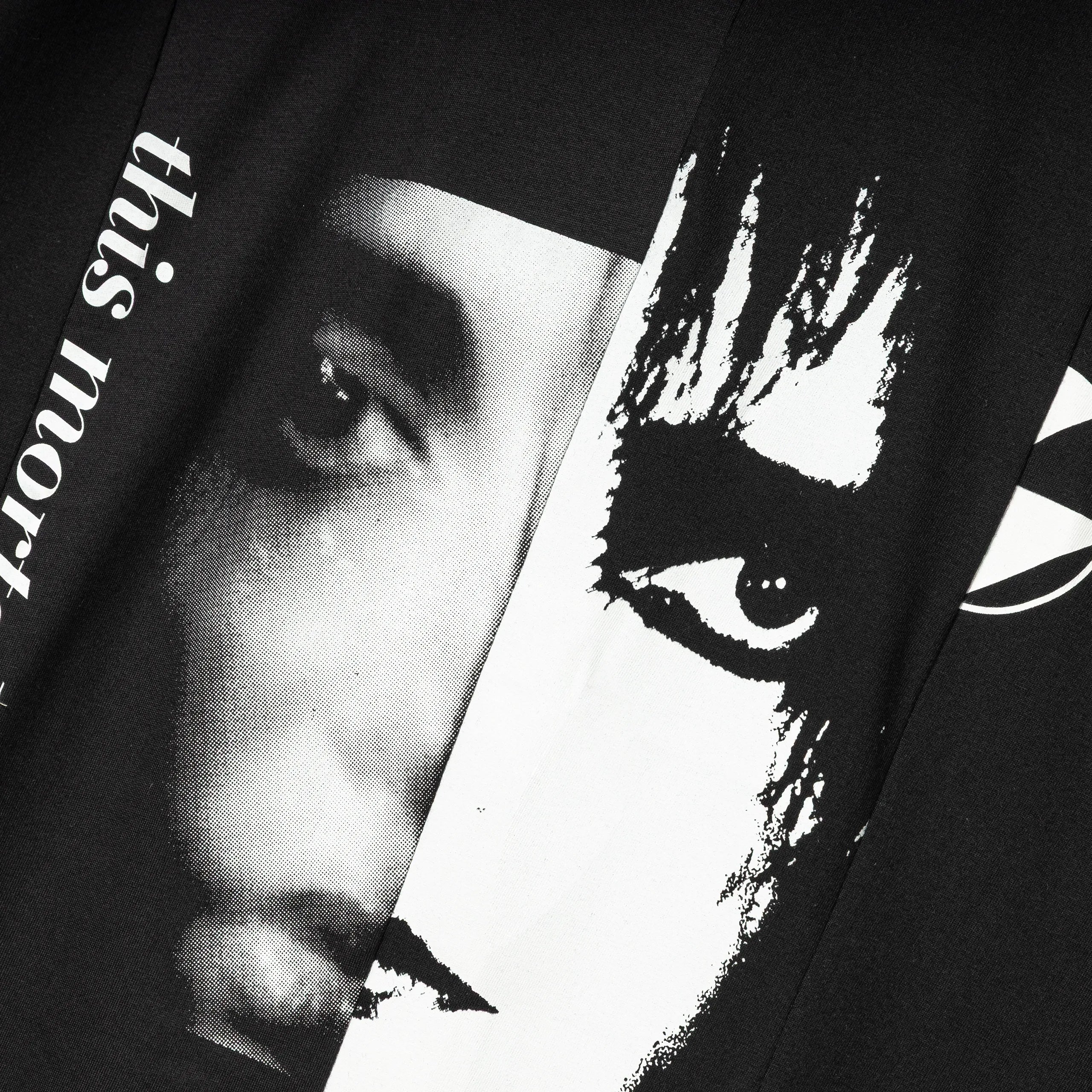 Hybrid Creatures V.2 Face Reconstructed OS Tee | Black - Image 3