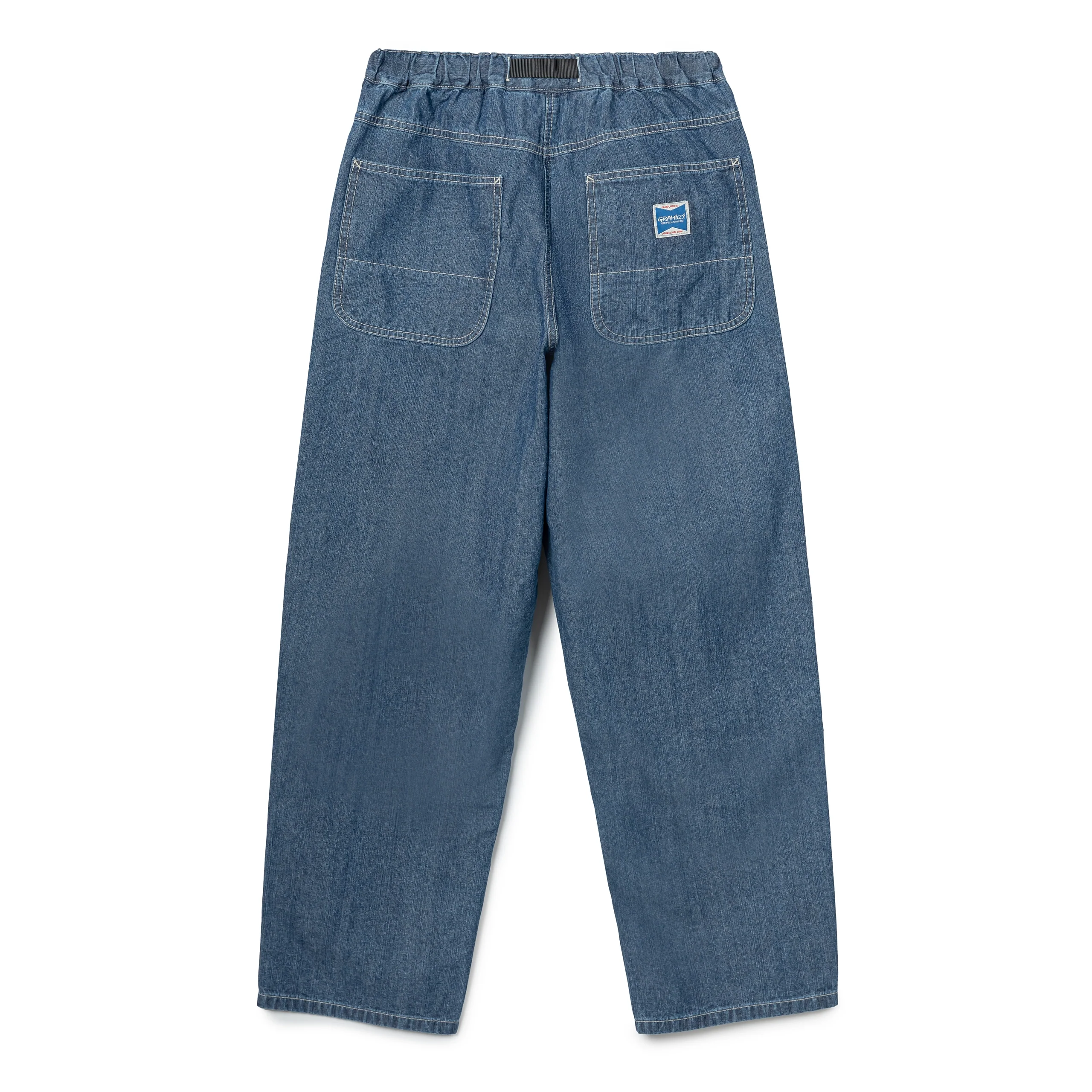 Japanese Chambray Double Knee | Blue - Image 2