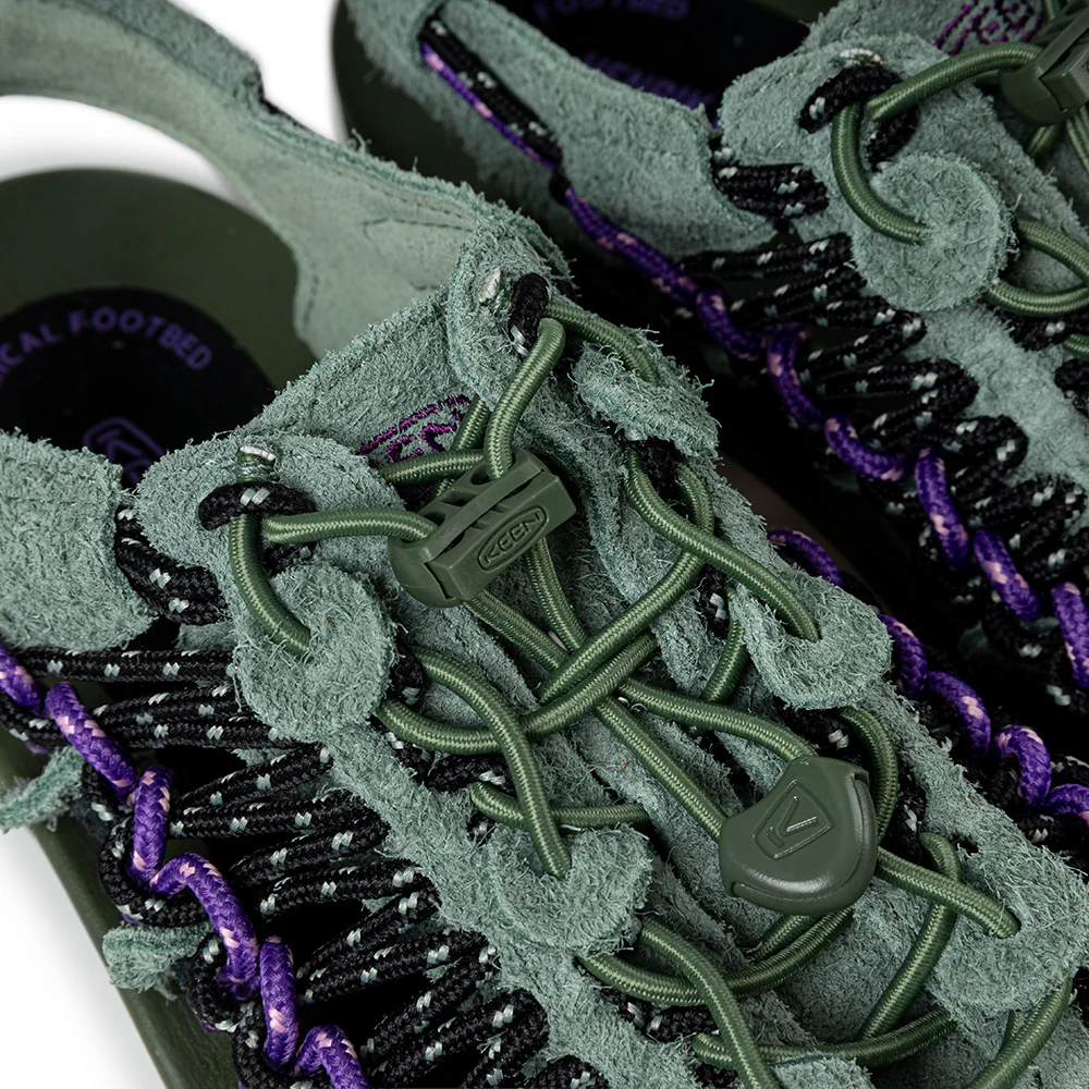 Keen x Henrik Vibskov Uneek Leather Sneaker | Green Spring - Image 4