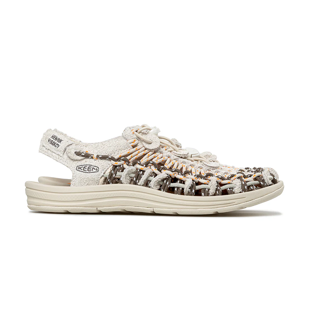 Keen x Henrik Vibskov Uneek Leather Sneaker | Tangerine Cream
