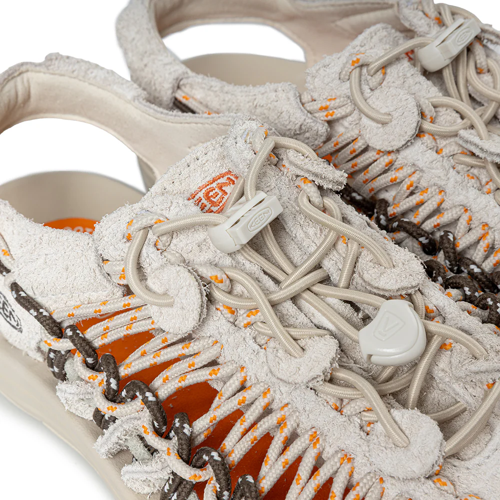 Keen x Henrik Vibskov Uneek Leather Sneaker | Tangerine Cream - Image 4