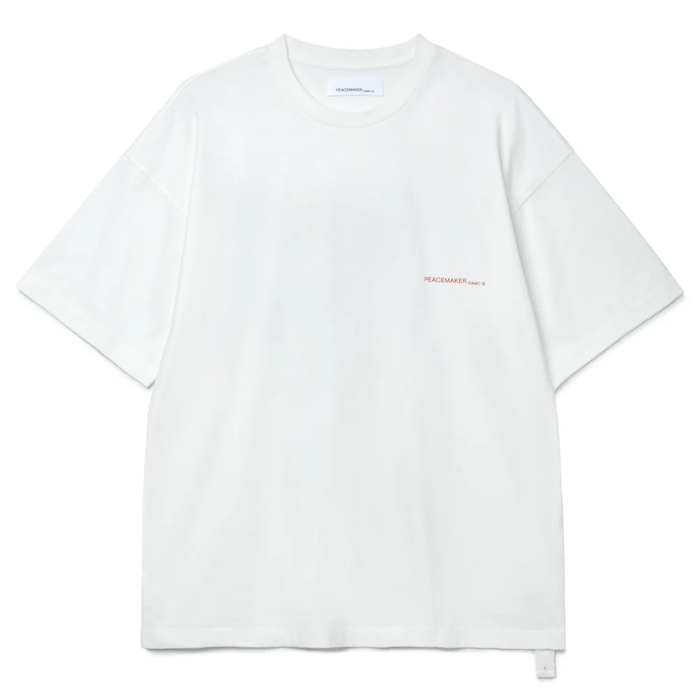 Keys Oversized Tee | White - Image 2