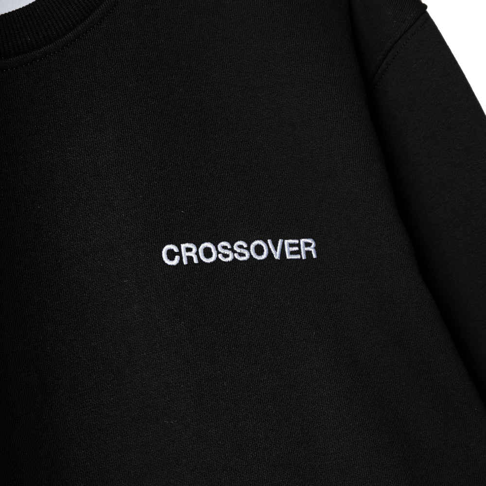 Kuala Lumpur L/S Crewneck Sweater | Black - Image 3