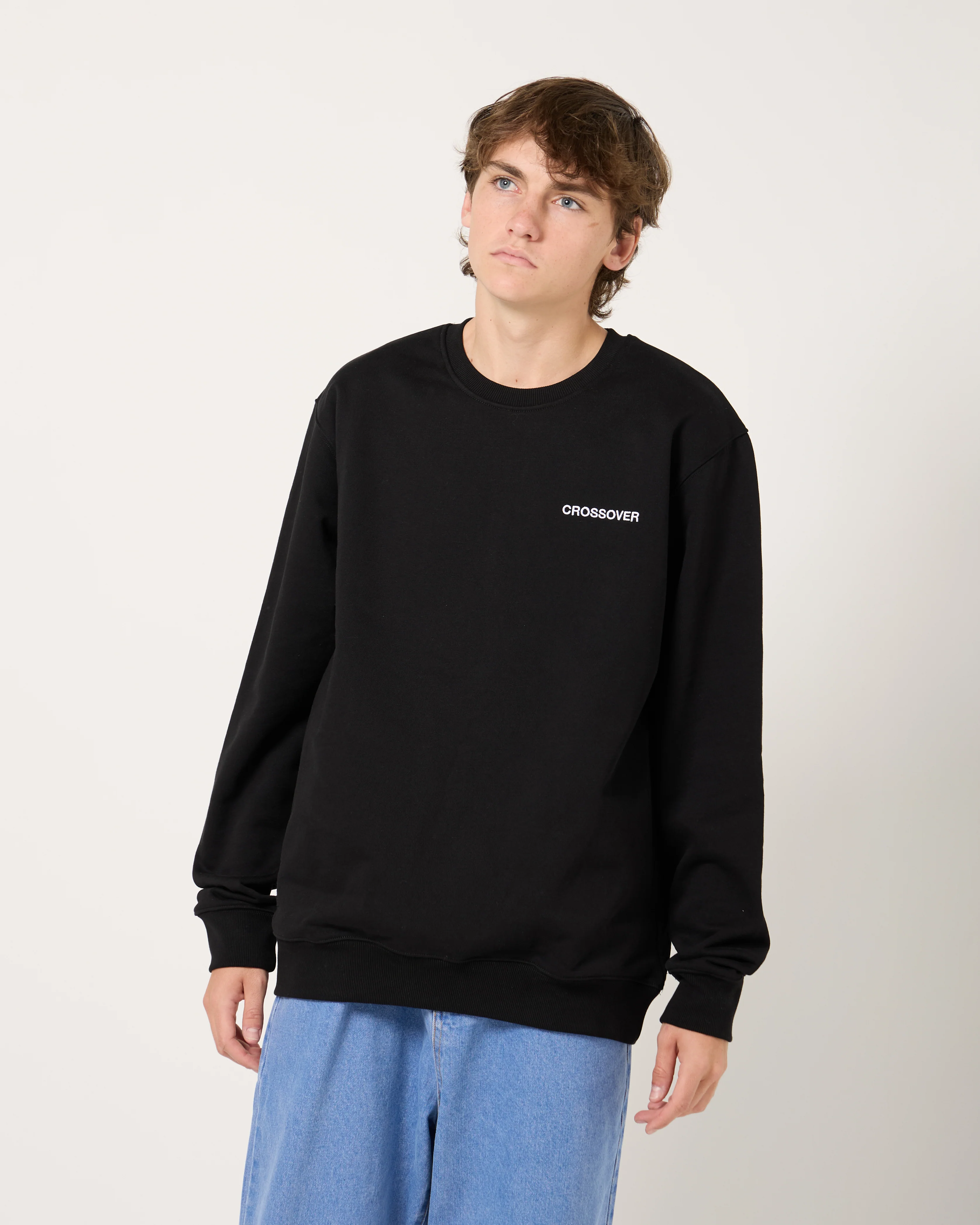 Kuala Lumpur L/S Crewneck Sweater | Black - Image 4