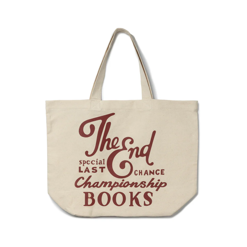 Last Chance Books Tote Bag | Off White - Image 2