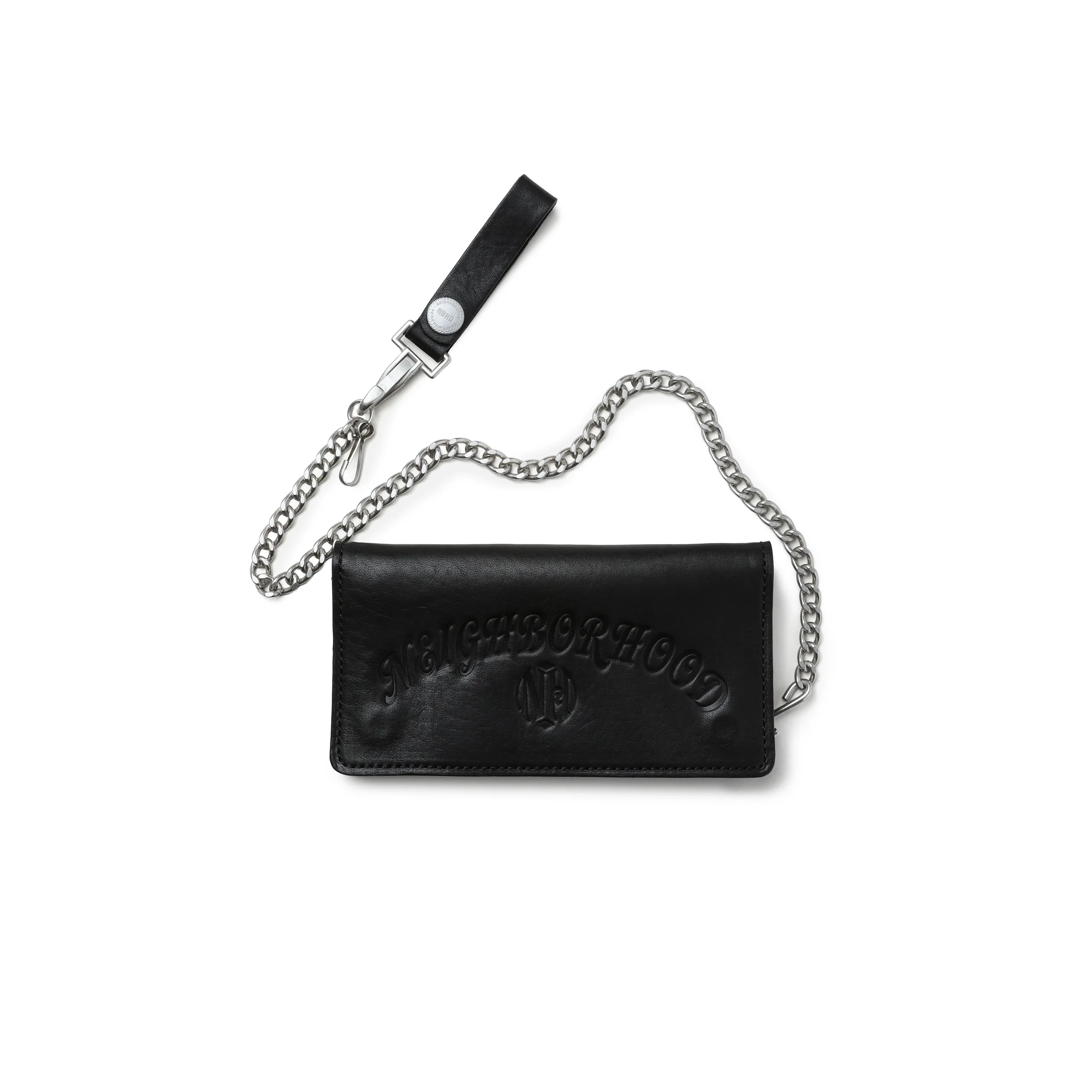 Leather Trucker Wallet | Black