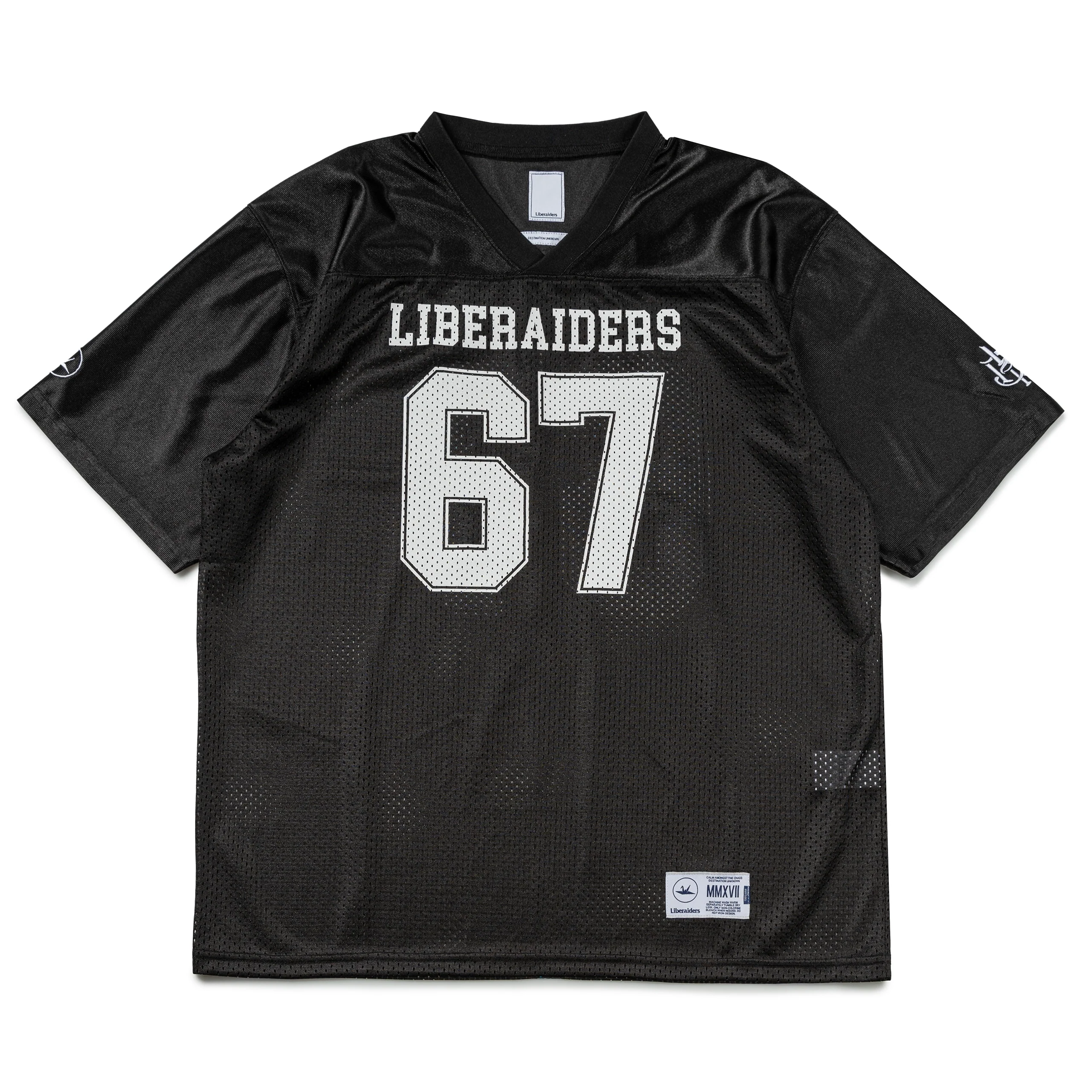 Liberaiders Football Tee | Black