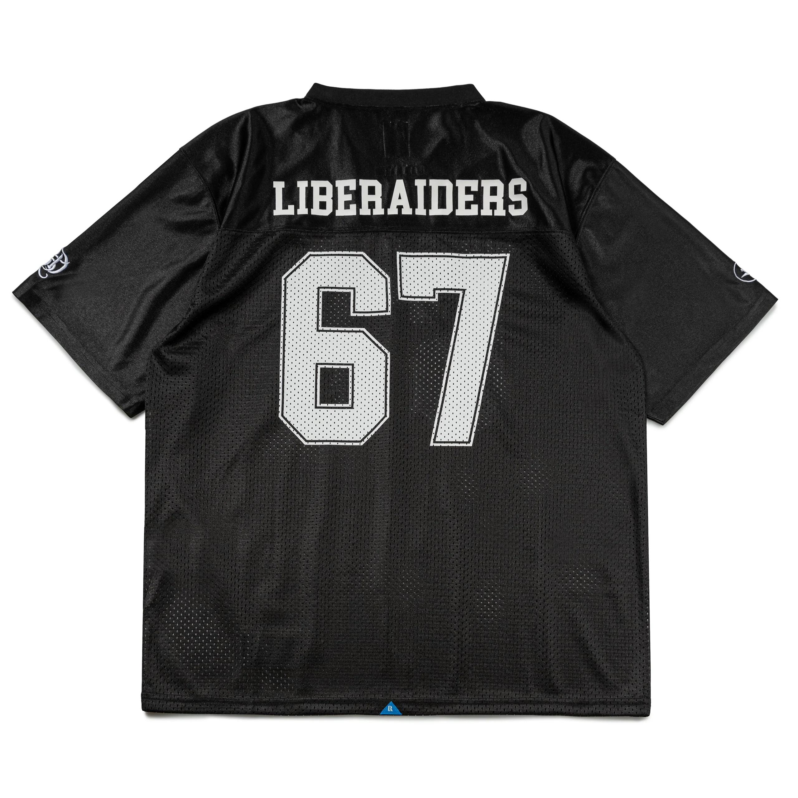 Liberaiders Football Tee | Black - Image 2